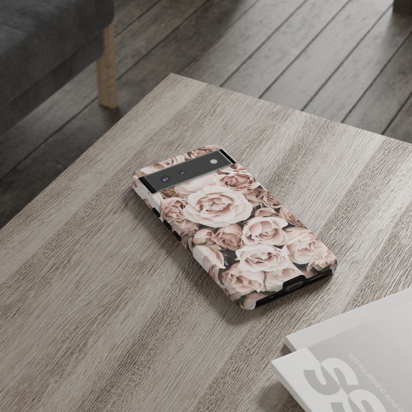 Light Pink Roses Tough Phone Case