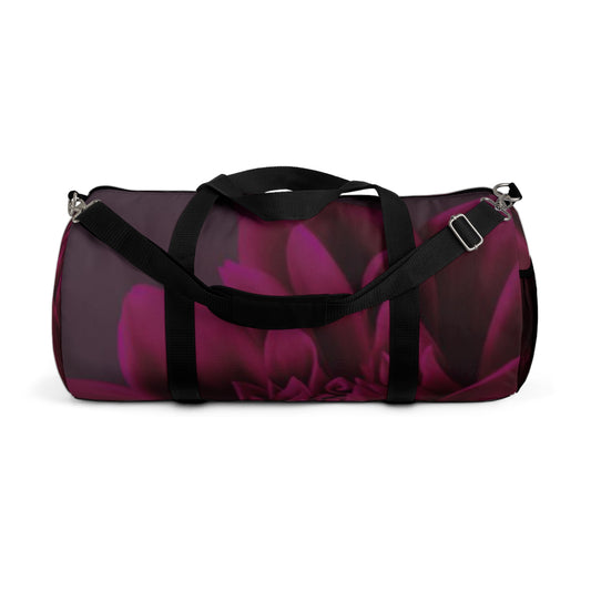 Magenta Dahlia Duffel Bag