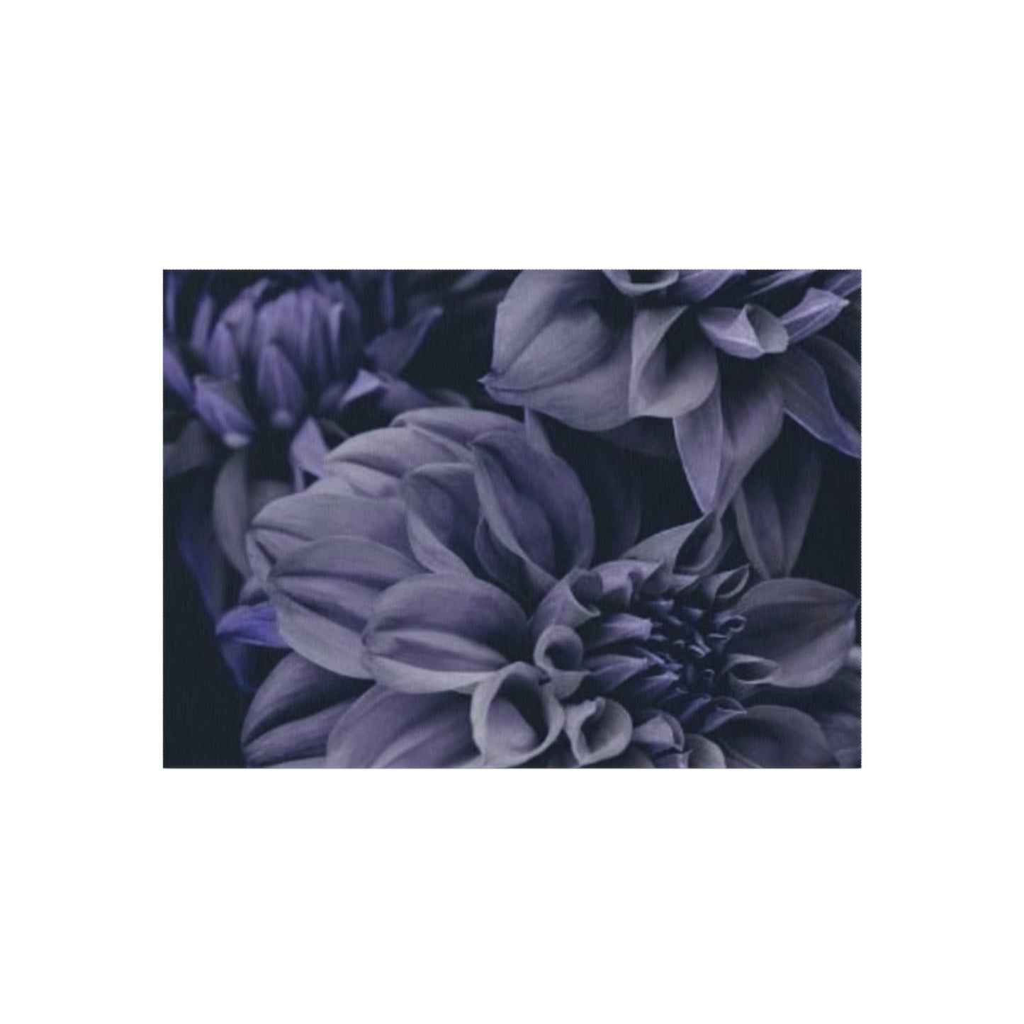 Blue Dahlia Outdoor Rug