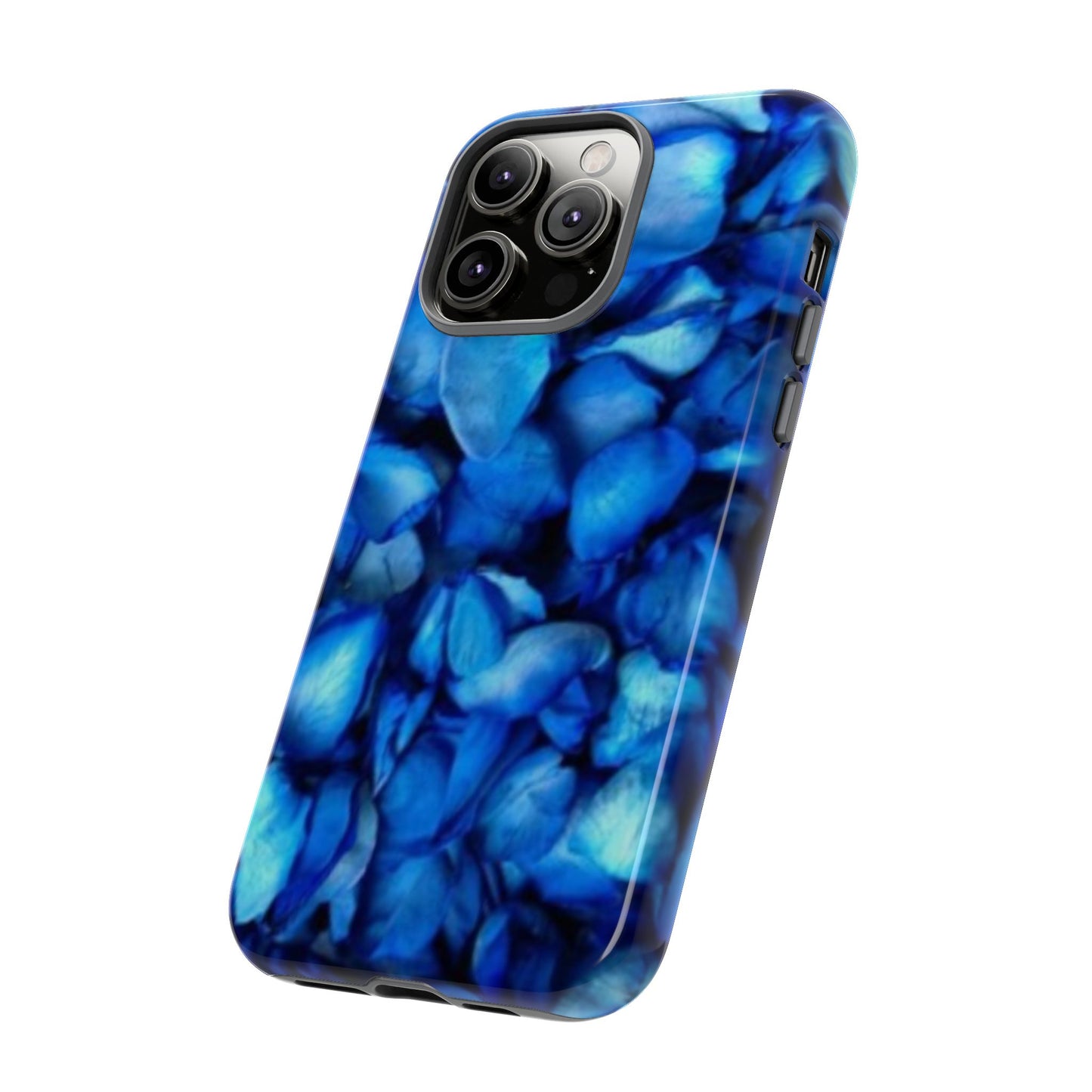 Blue Petals Tough Phone Case