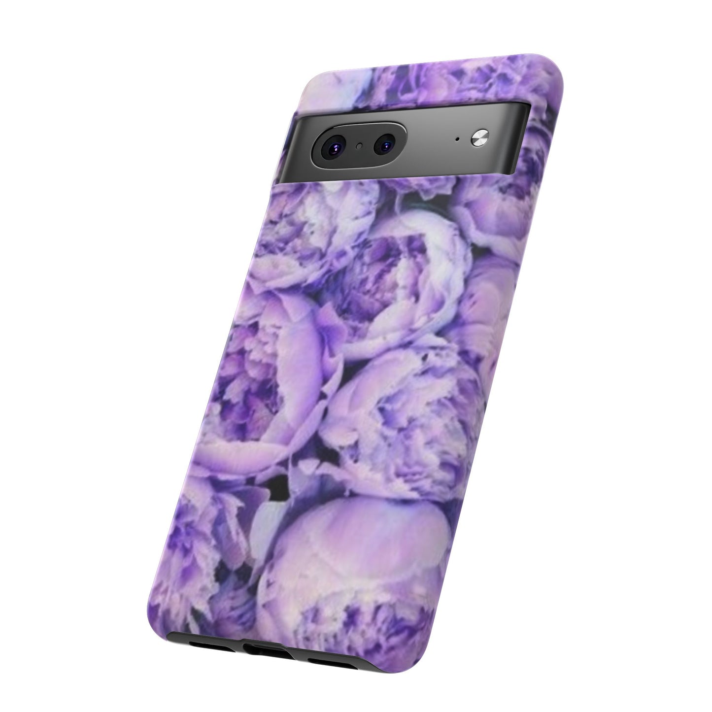 Purple Peony Tough Phone Case