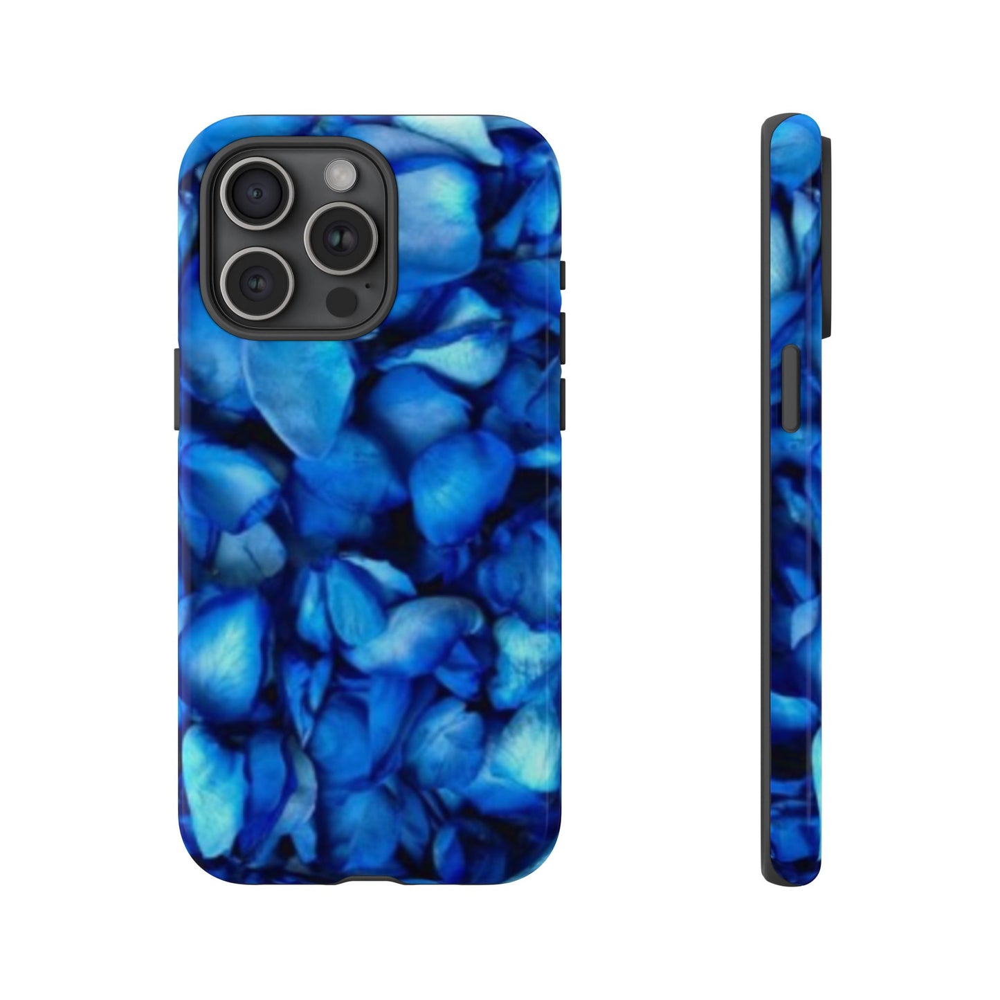Blue Petals Tough Phone Case