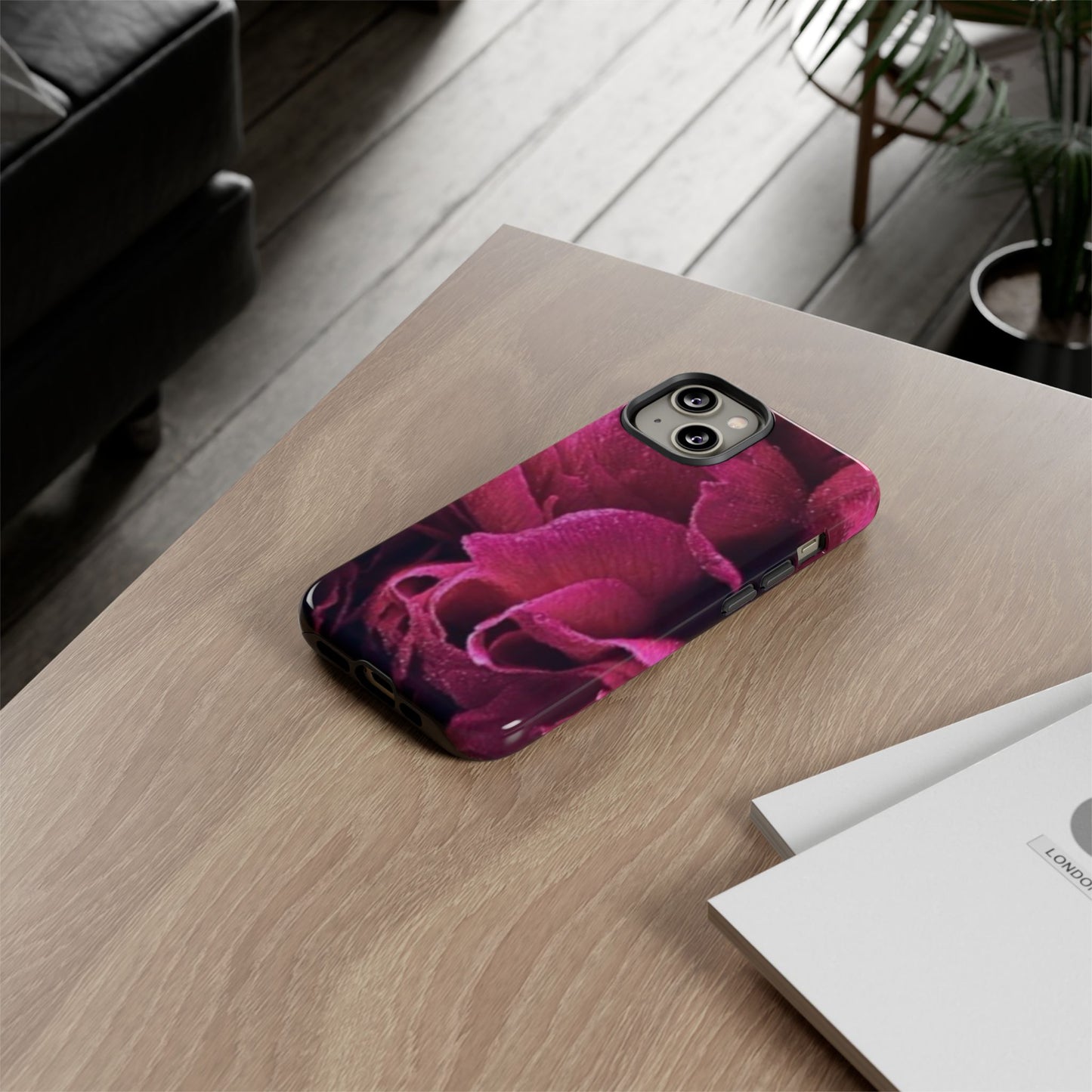 Magenta Tough Phone Case