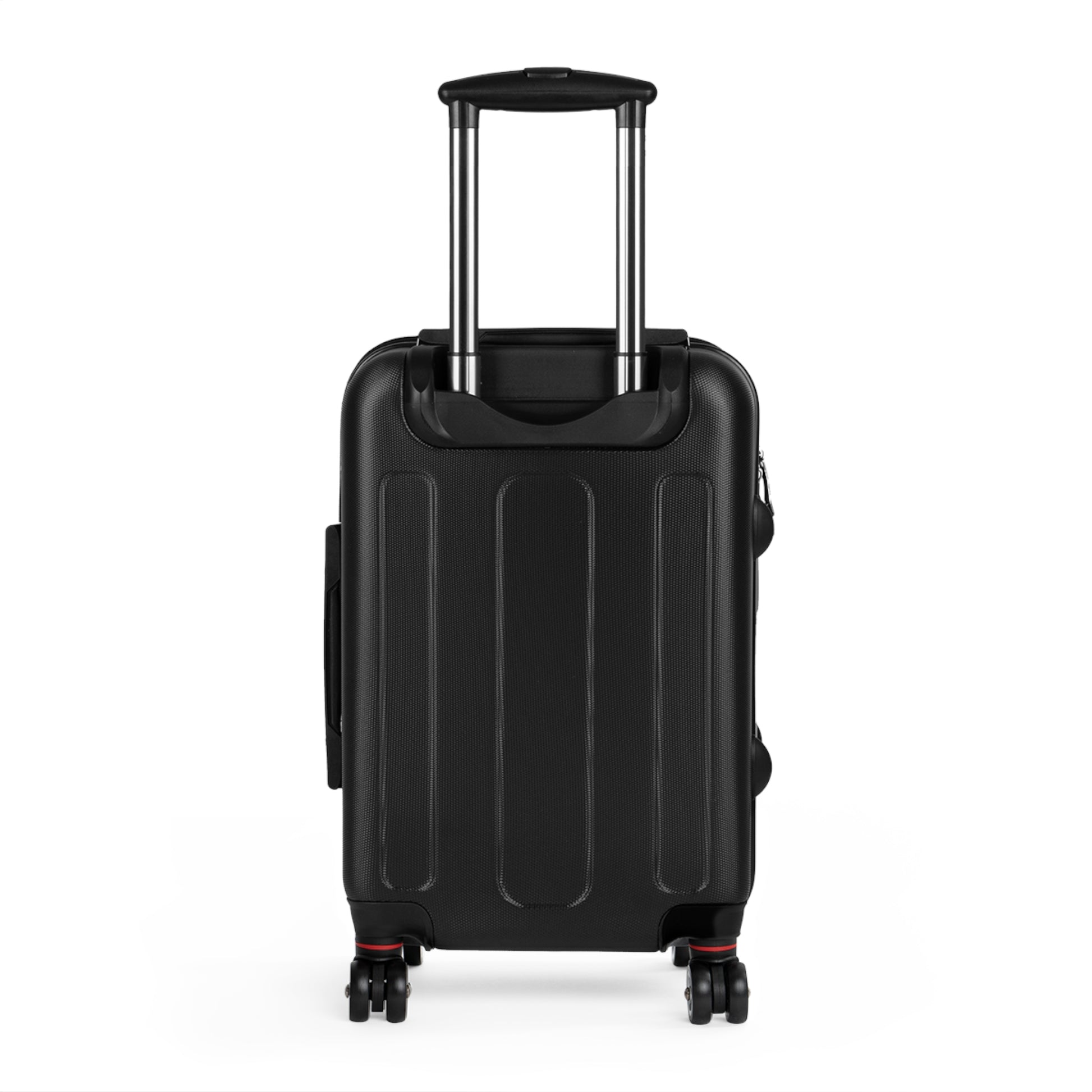 Black & White Floral Suitcase for Travelers – Stylish & Durable