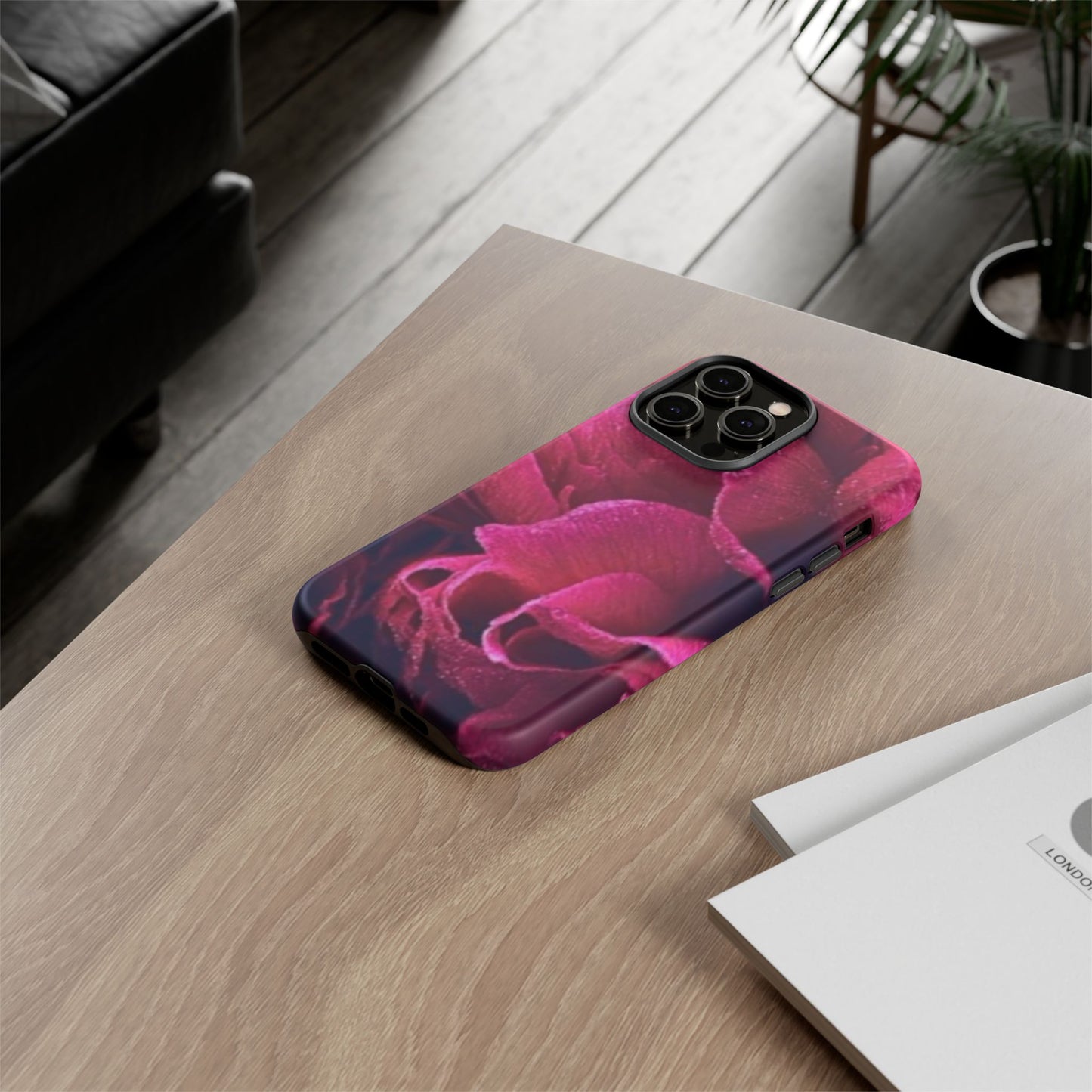 Magenta Tough Phone Case