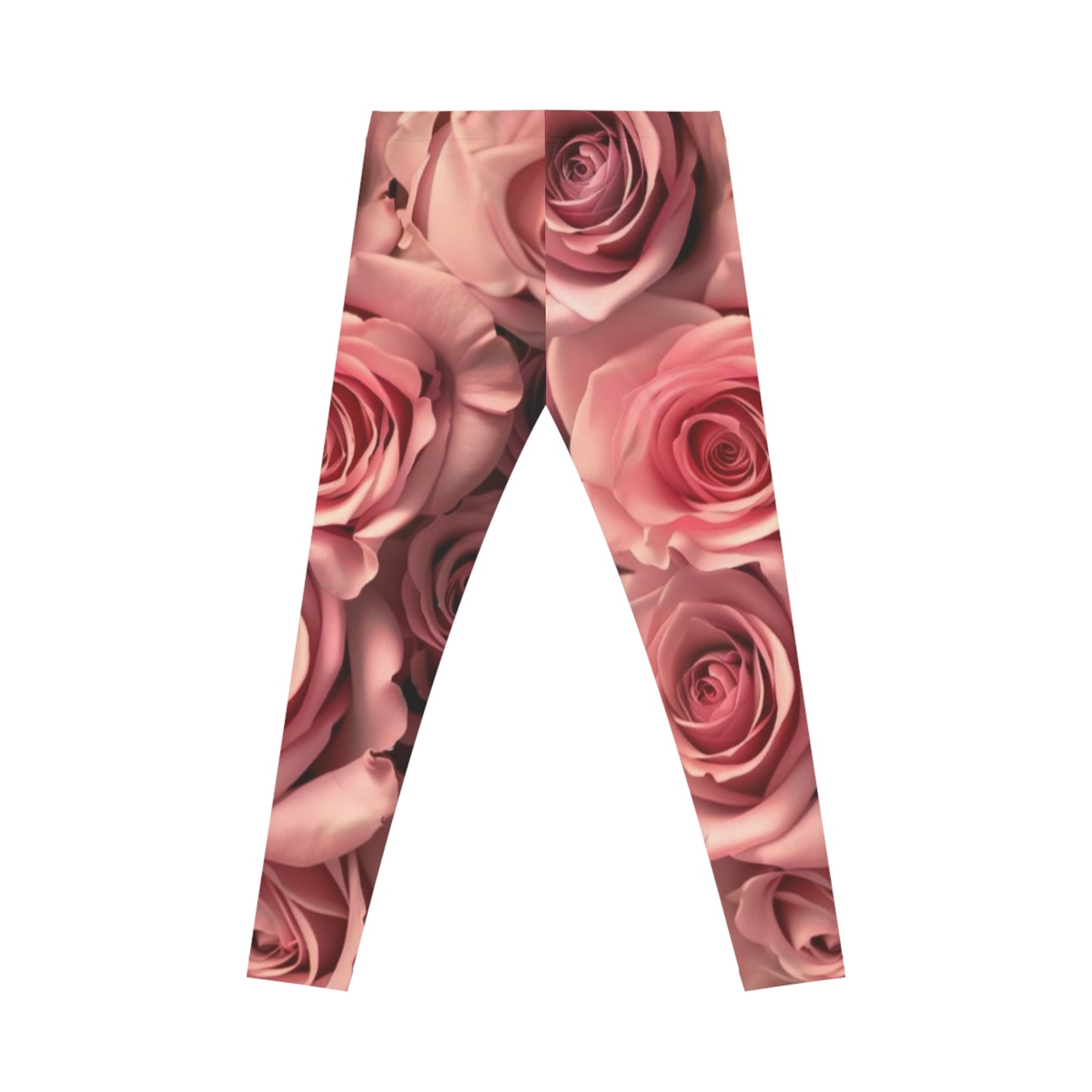 Pink Roses Casual Leggings