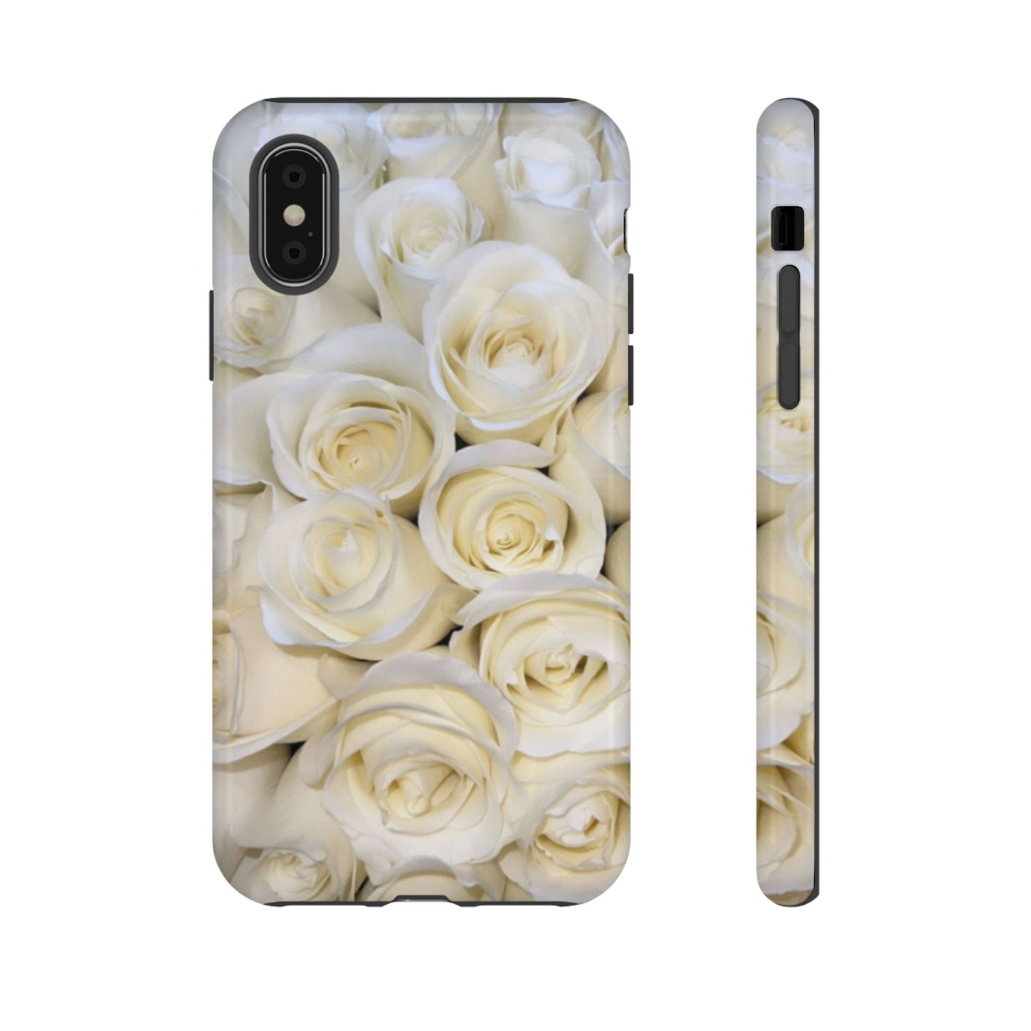 White Roses Tough Phone Case