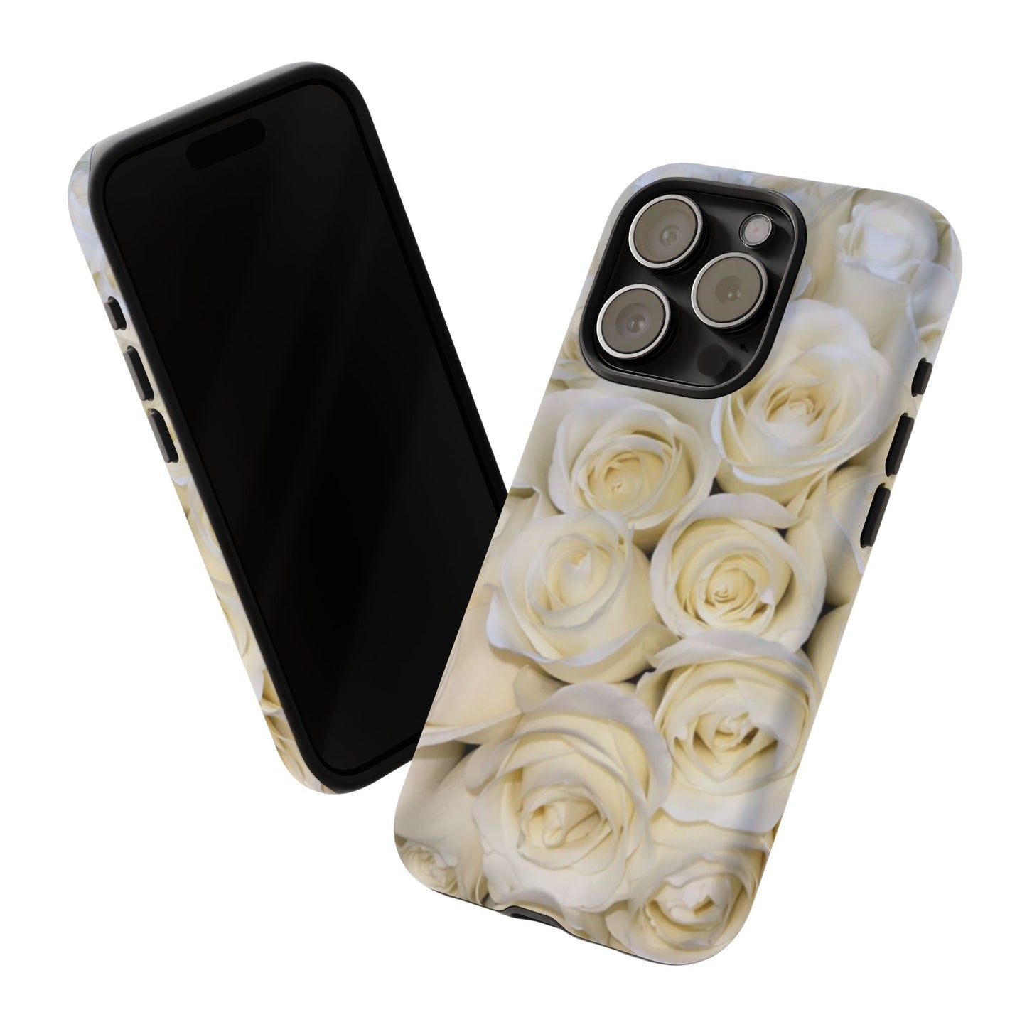 White Roses Tough Phone Case
