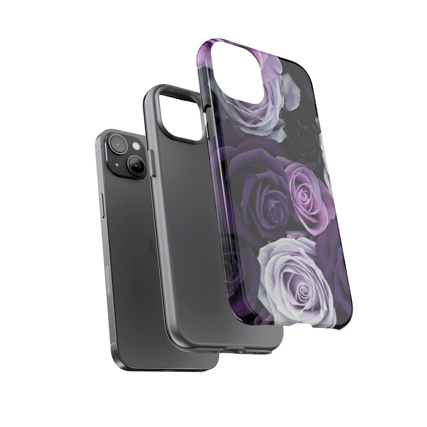Purple Roses Tough Phone Case