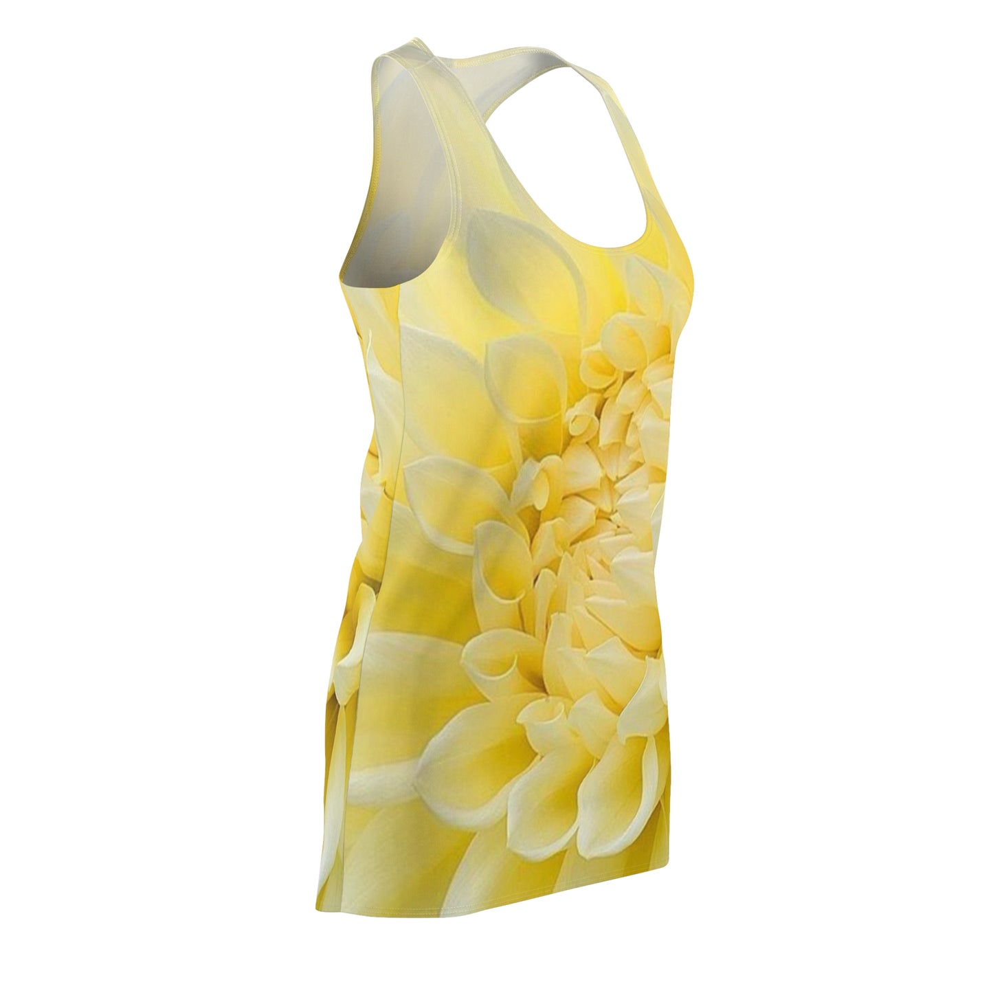 Yellow Dahlia Racerback Dress