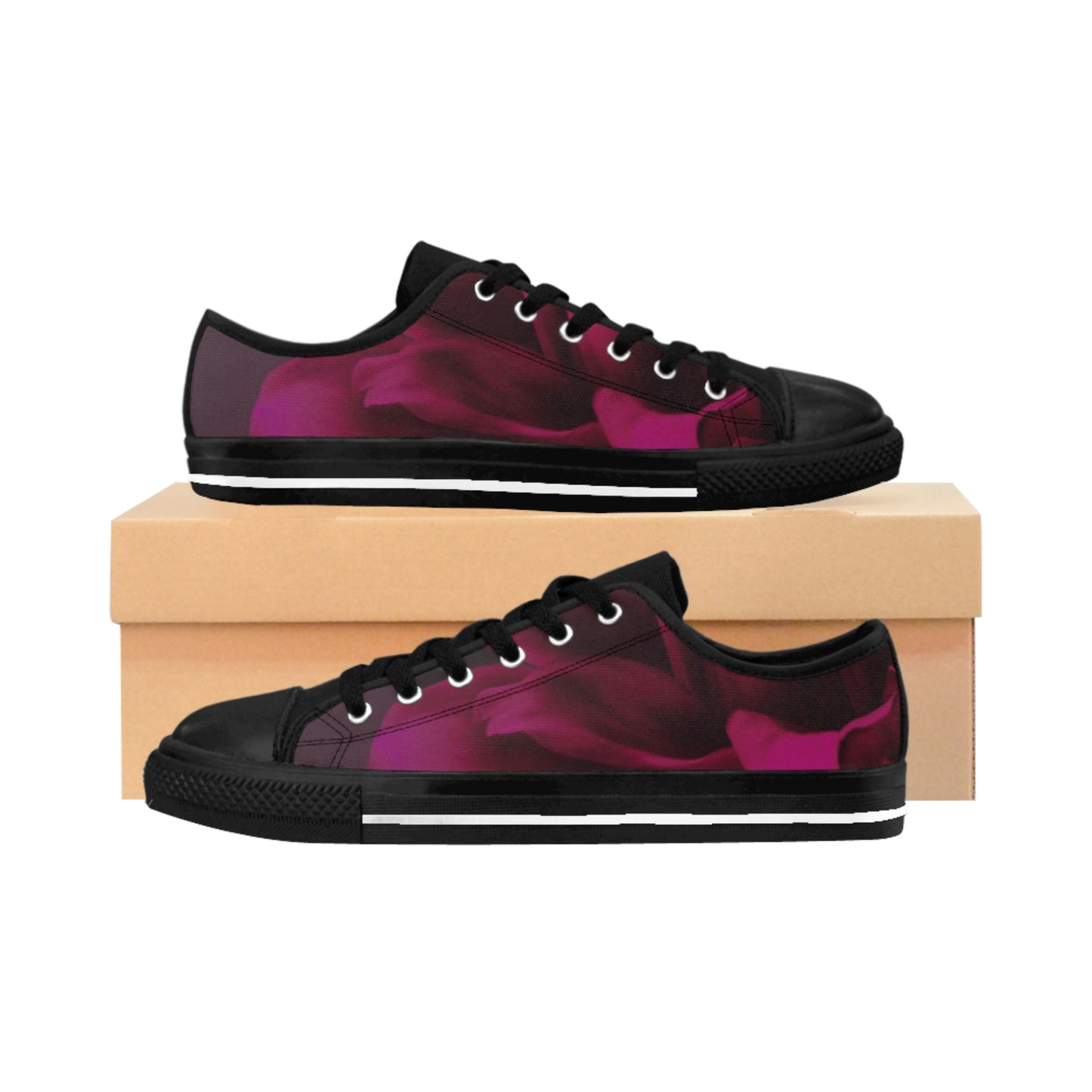 Magenta Dahlia Sneakers