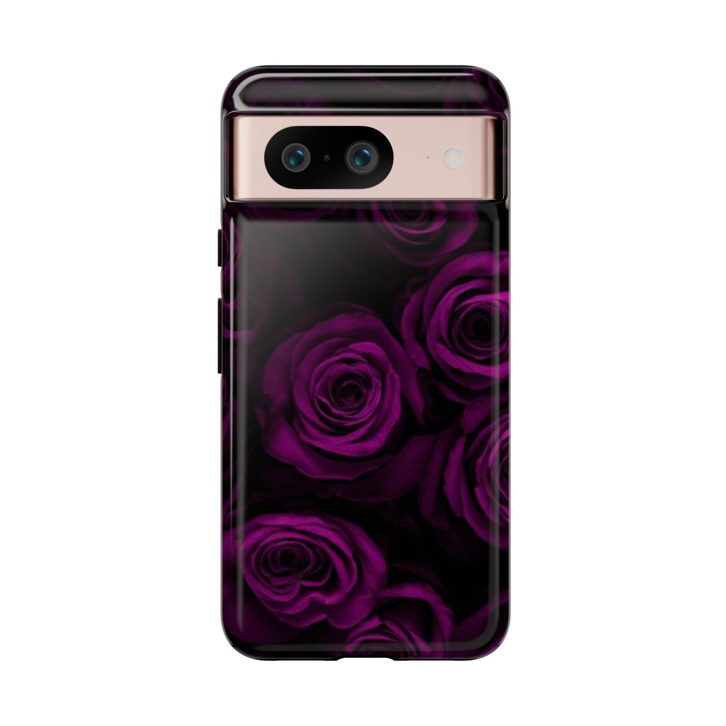 Dark Purple Roses Phone Tough Case