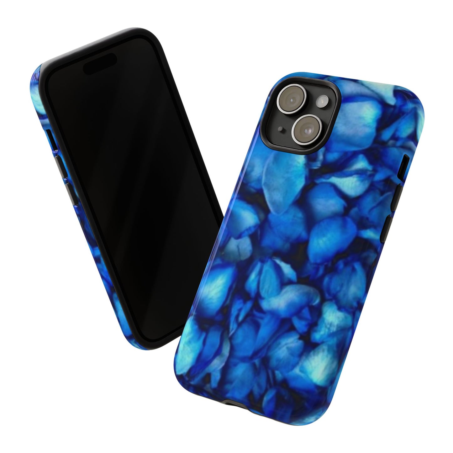Blue Petals Tough Phone Case