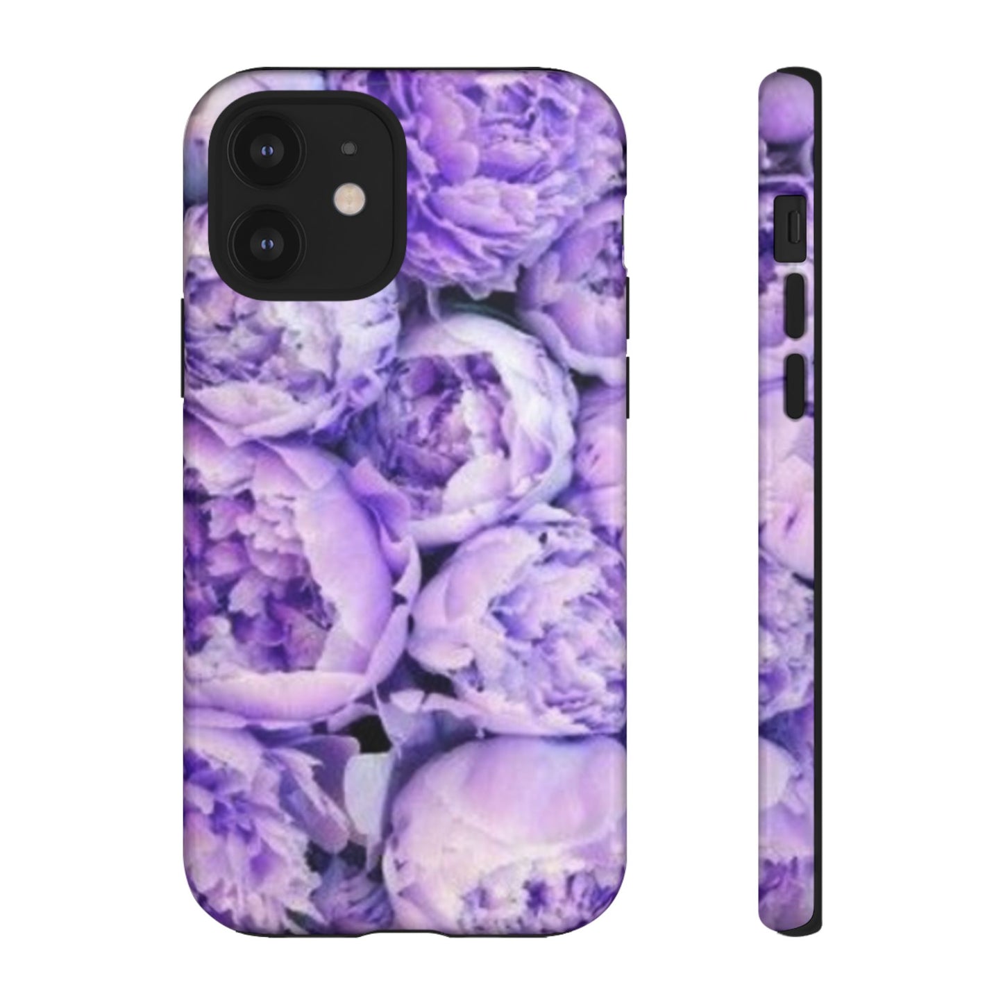 Purple Peony Tough Phone Case