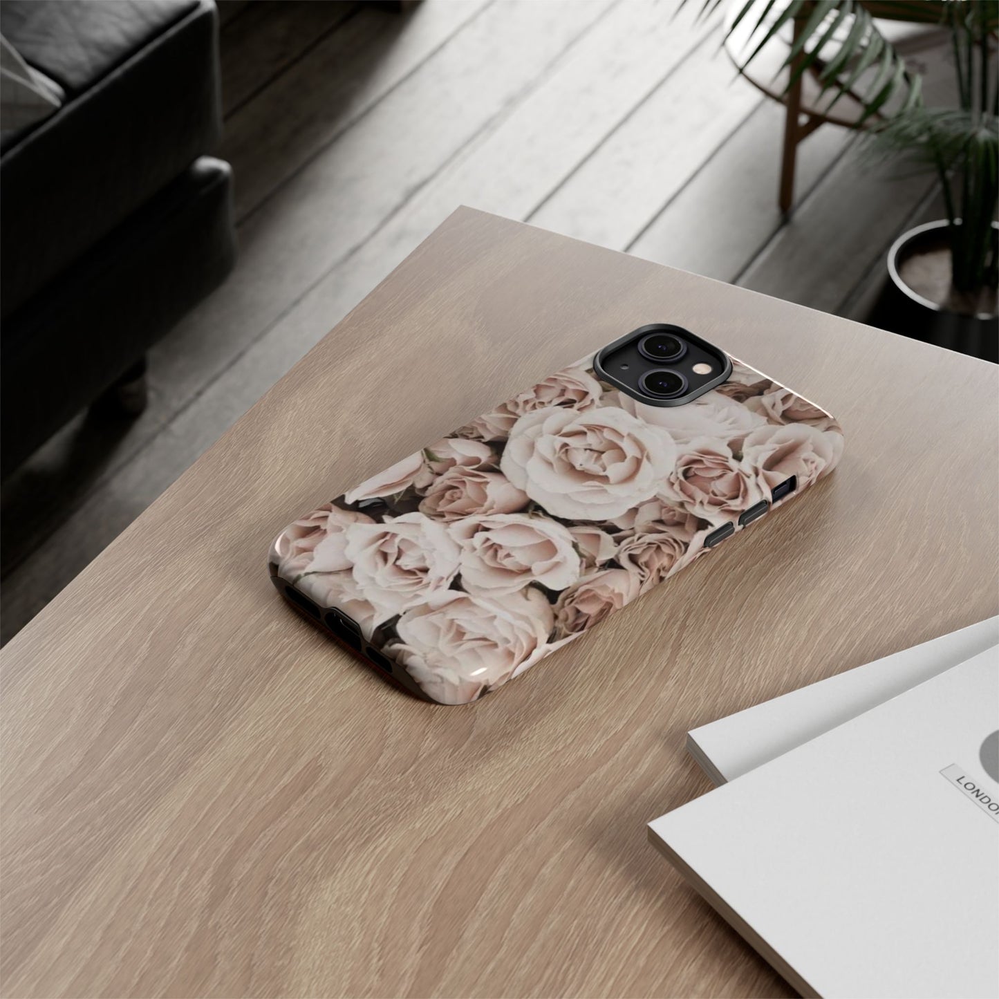 Light Pink Roses Tough Phone Case
