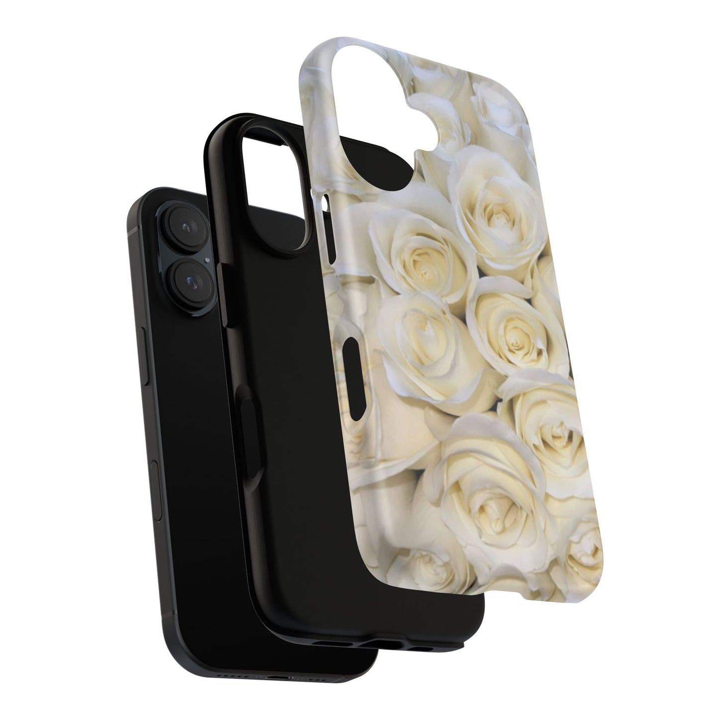 White Roses Tough Phone Case