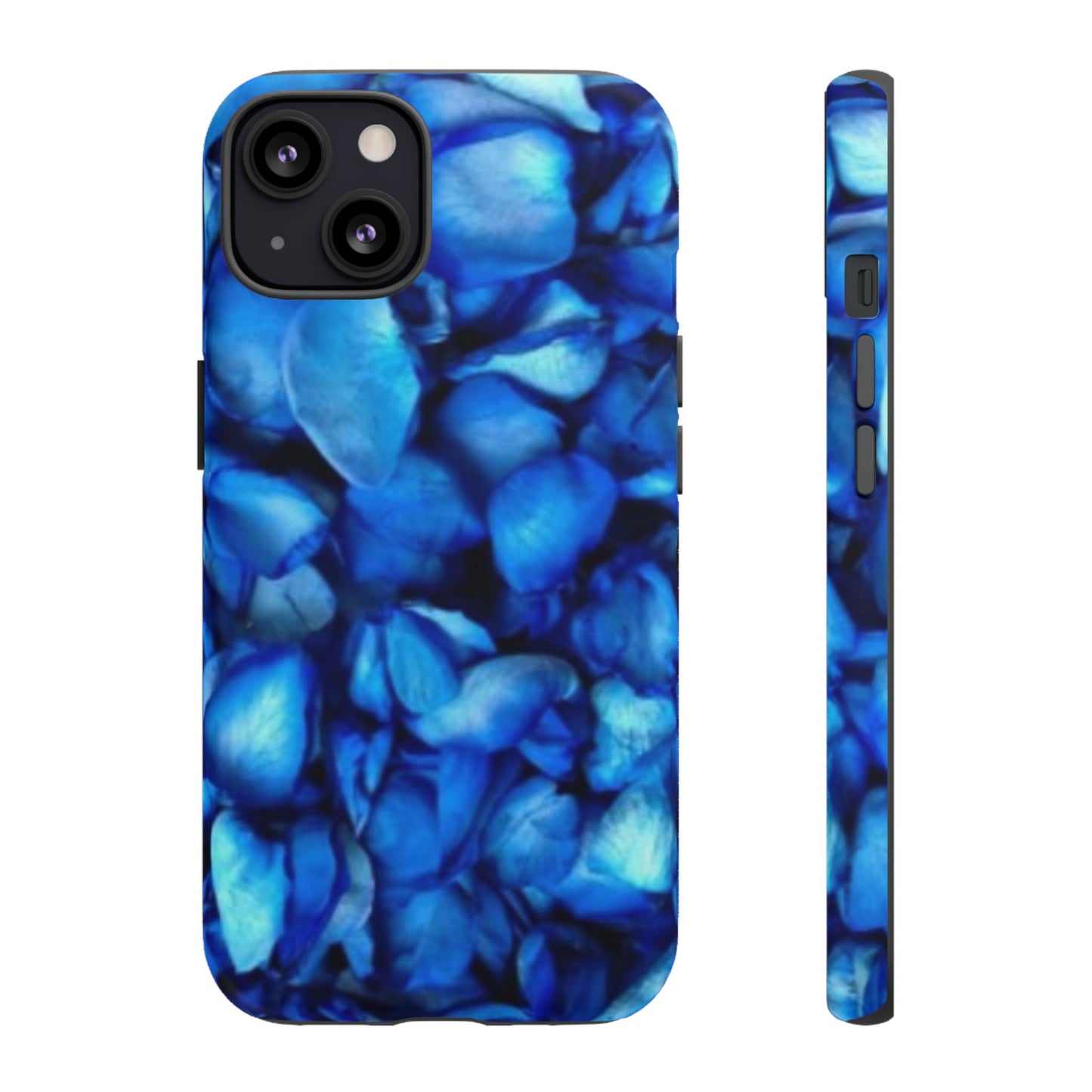 Blue Petals Tough Phone Case