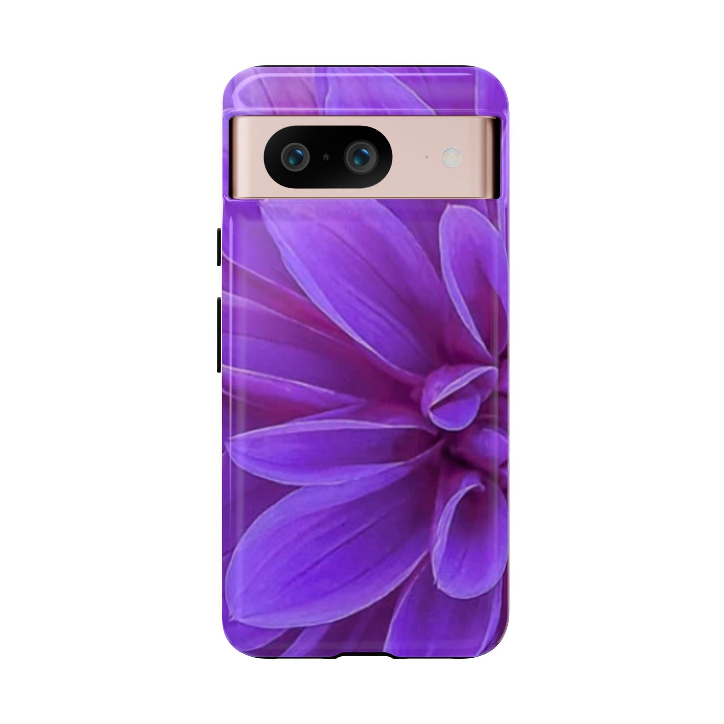 Purple Dahlia Tough Phone Case