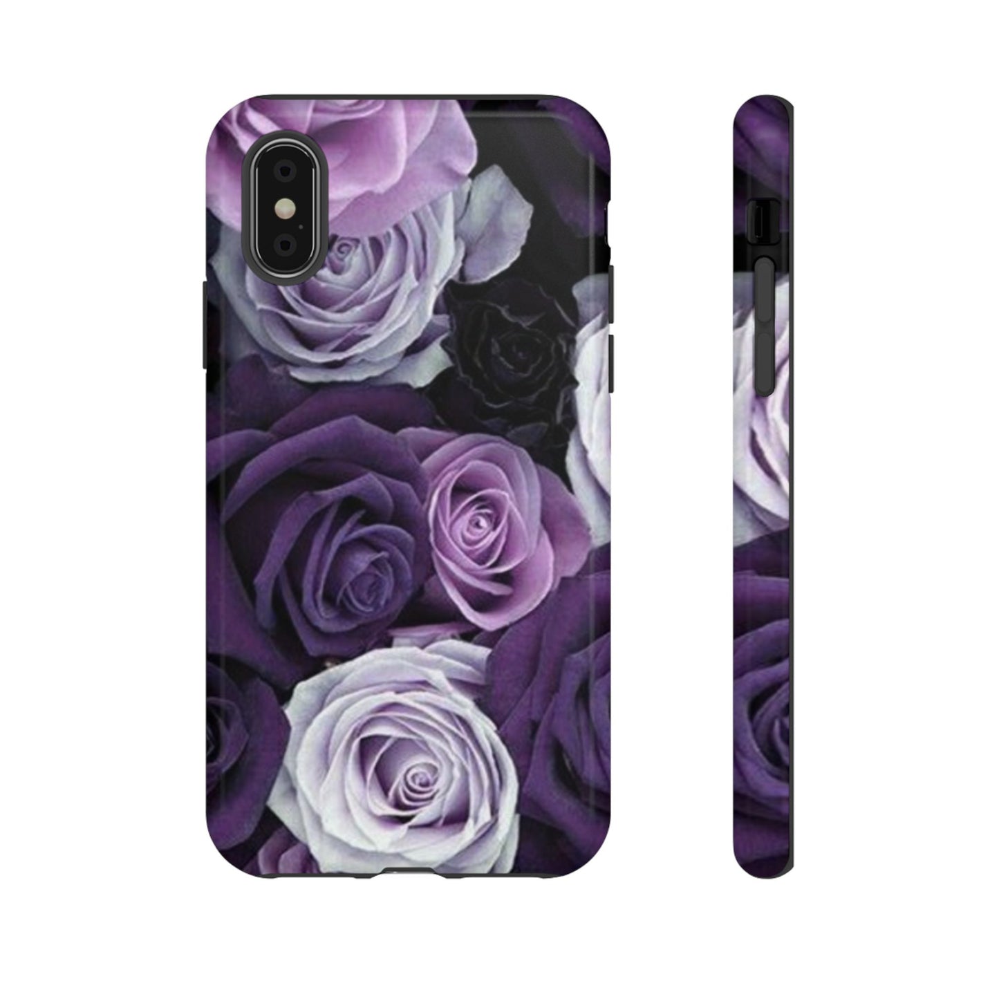 Purple Roses Tough Phone Case