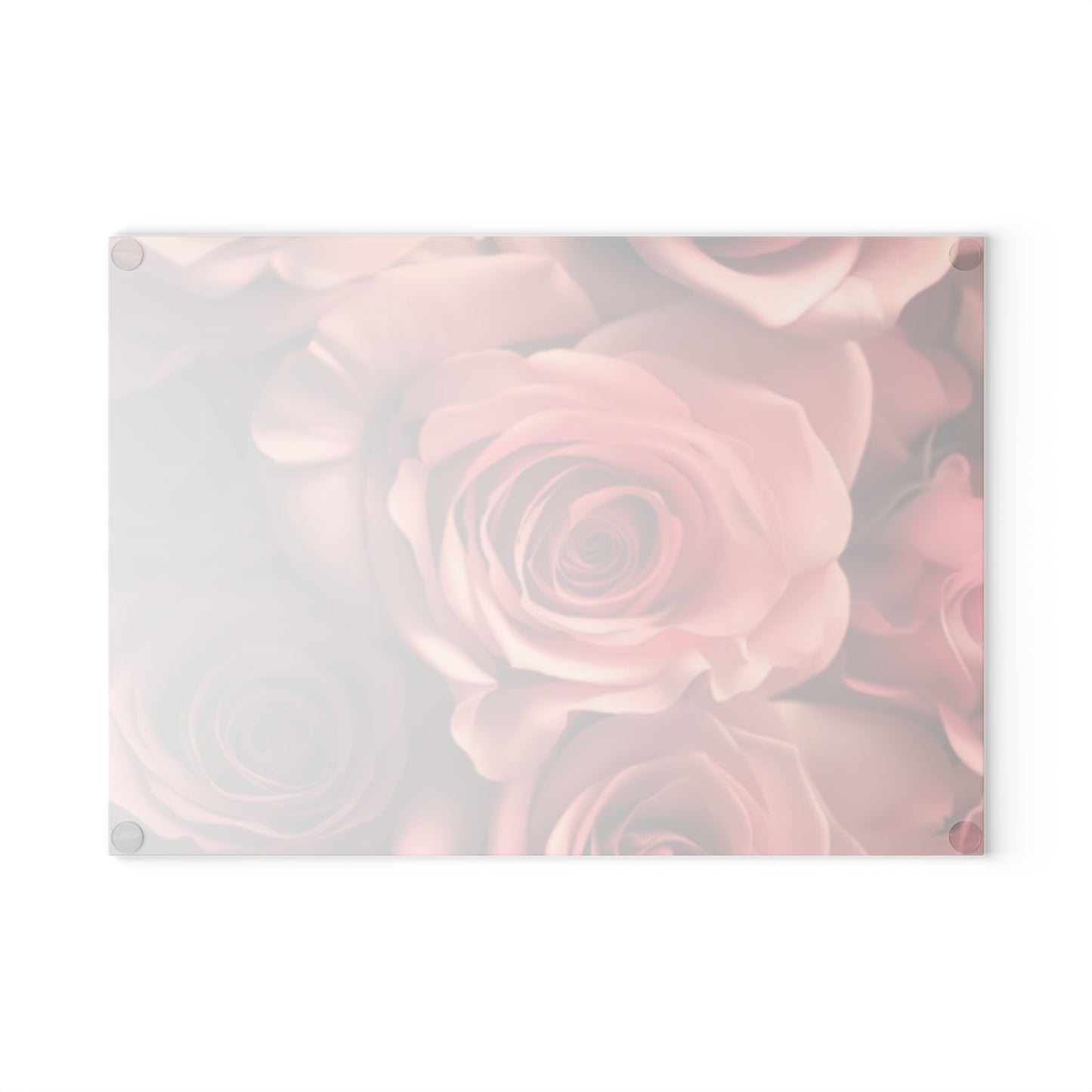 Pink Roses Cutting Board
