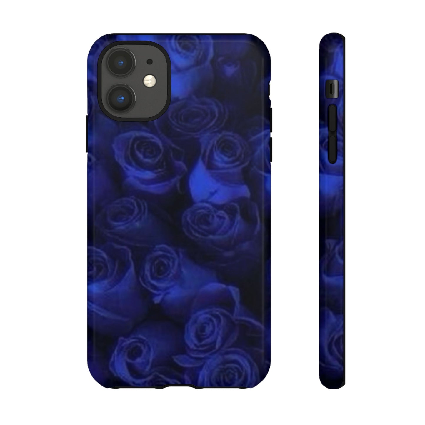 Dark Blue Roses Tough Phone Case