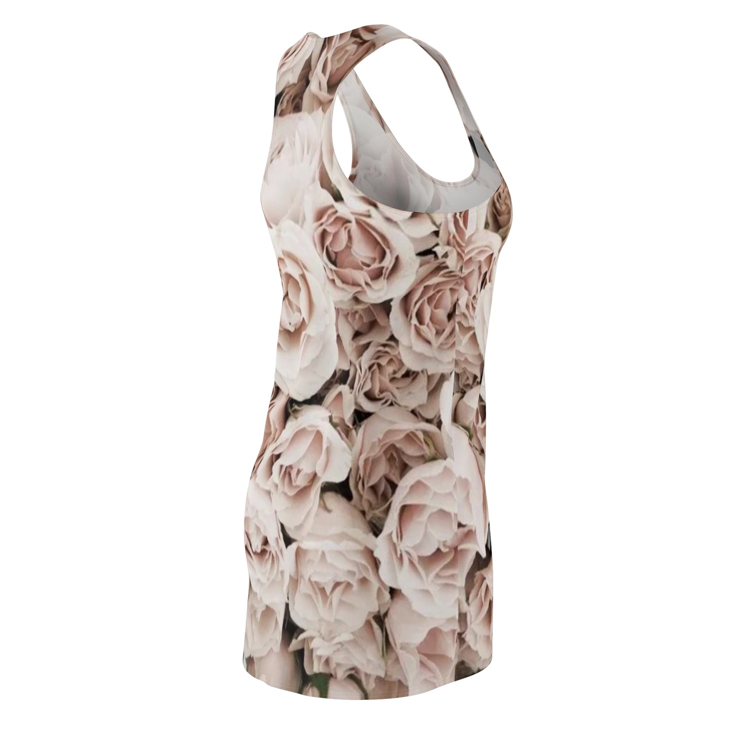 Light Pink Roses Racerback Dress