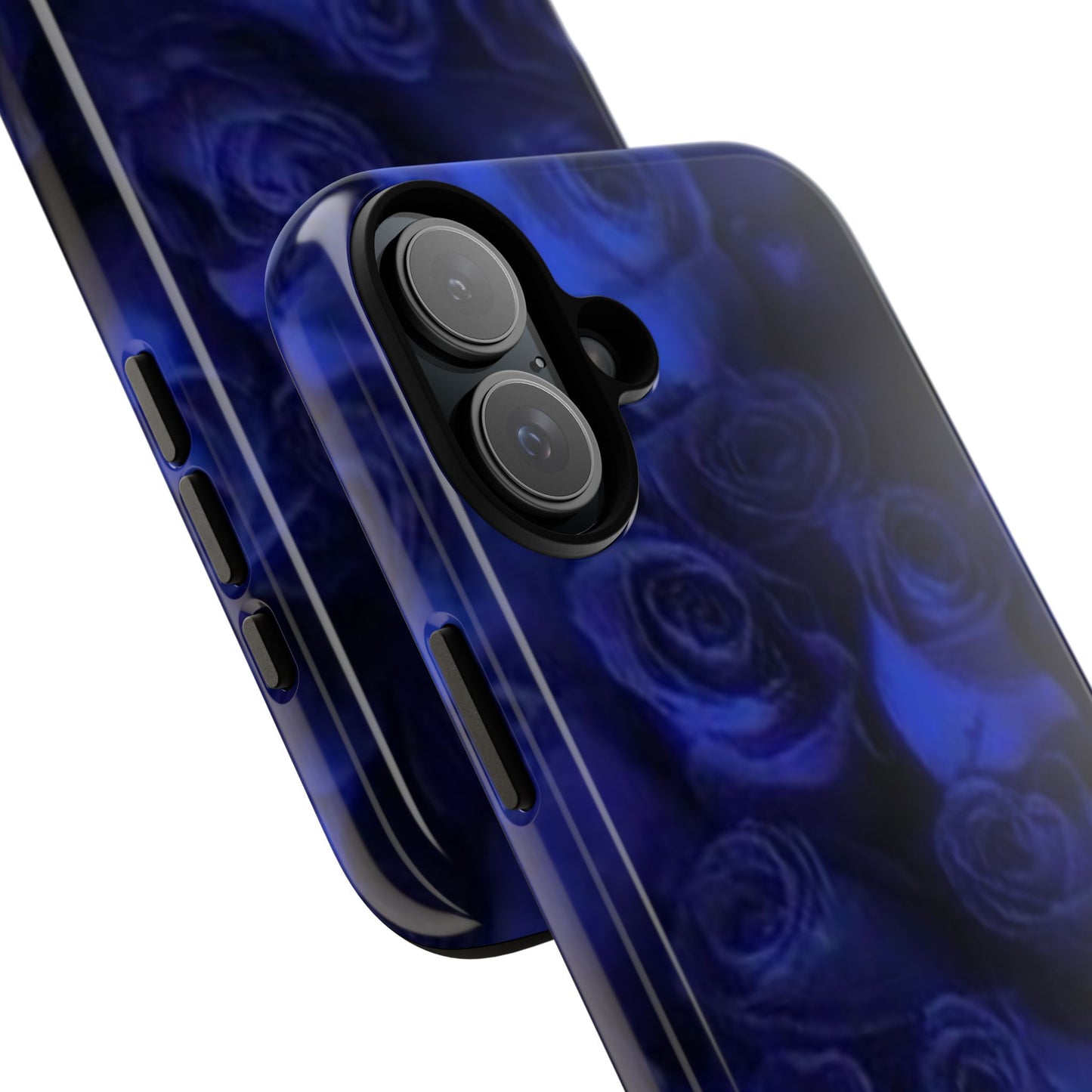 Dark Blue Roses Tough Phone Case