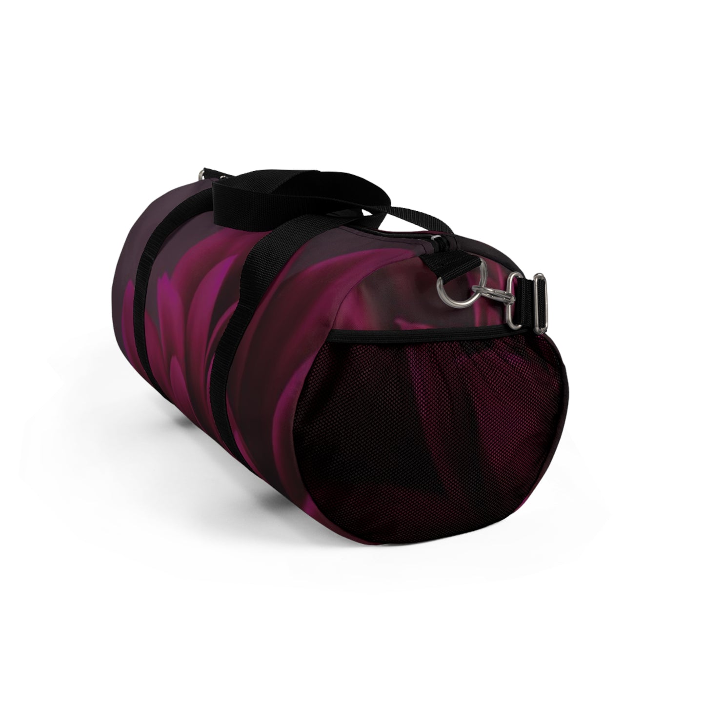 Magenta Dahlia Duffel Bag