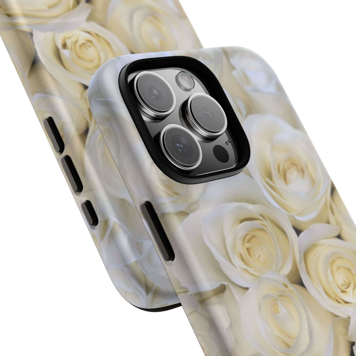 White Roses Tough Phone Case