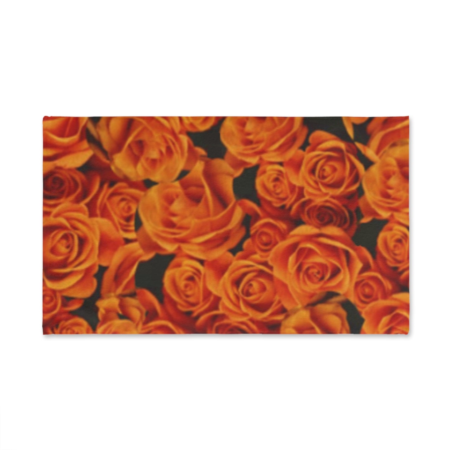 Orange Roses Hand Towel