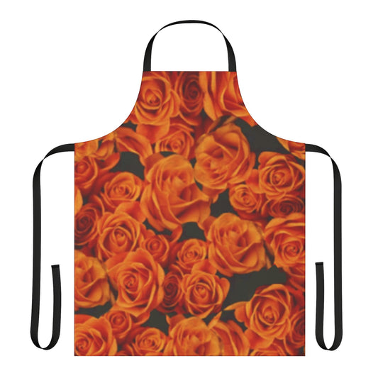 Orange Roses Apron