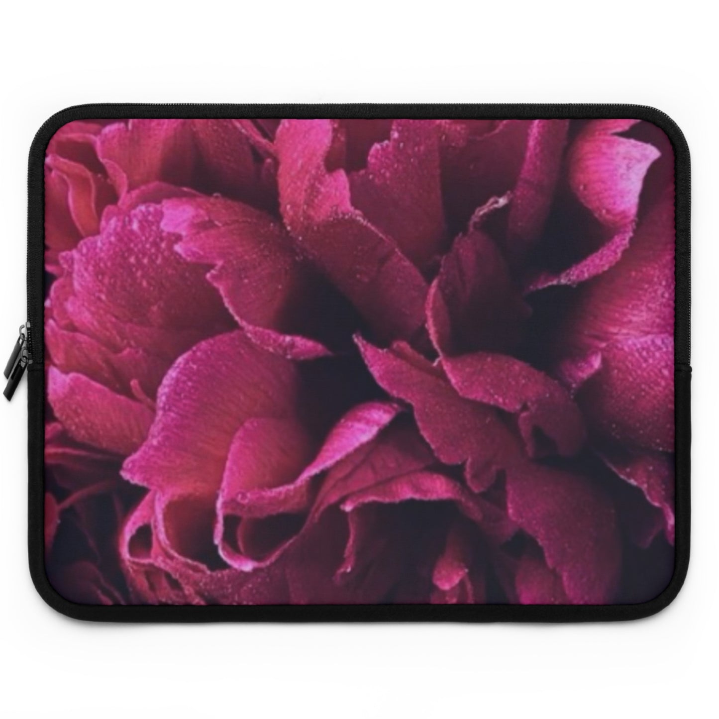 Magenta Floral Laptop Sleeve