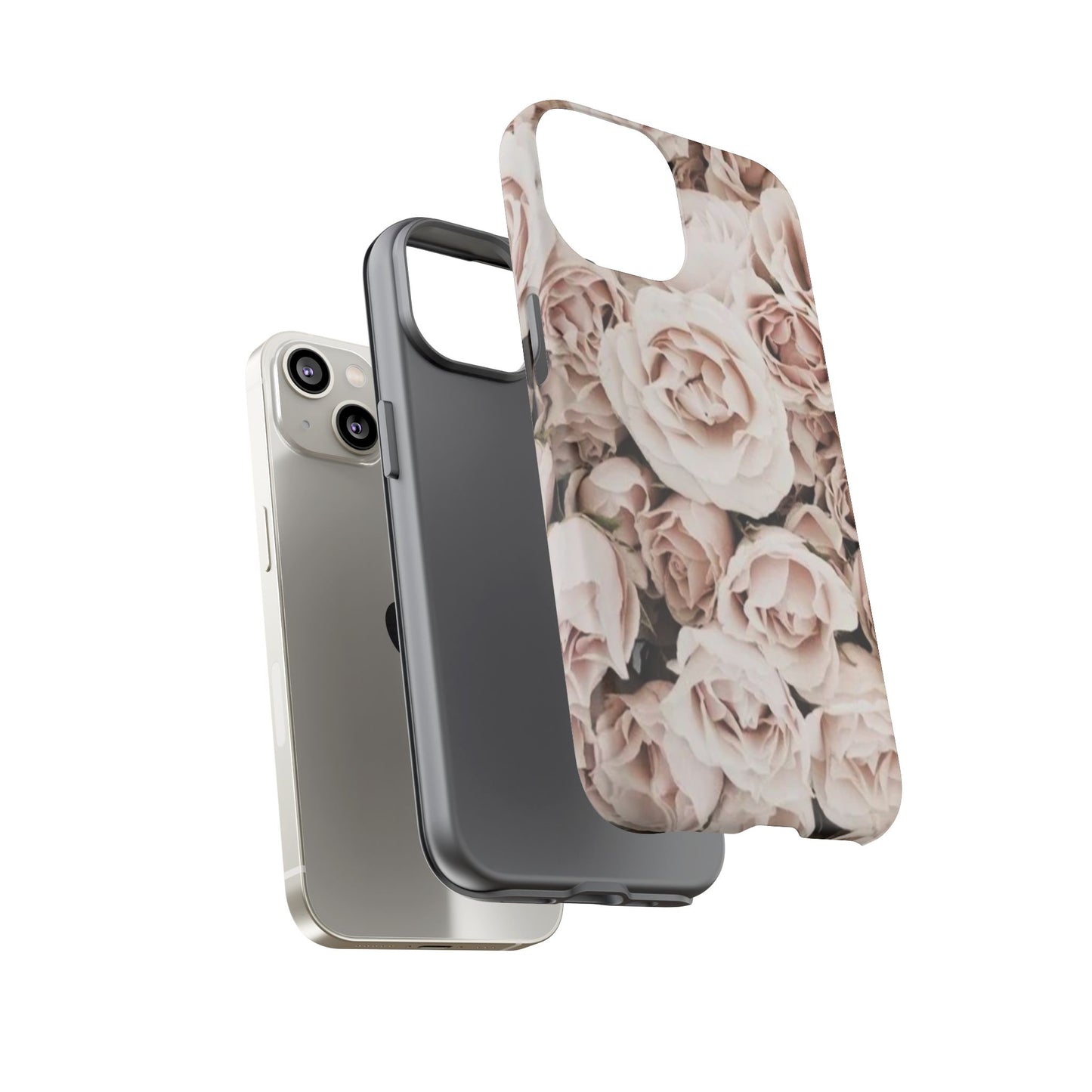 Light Pink Roses Tough Phone Case
