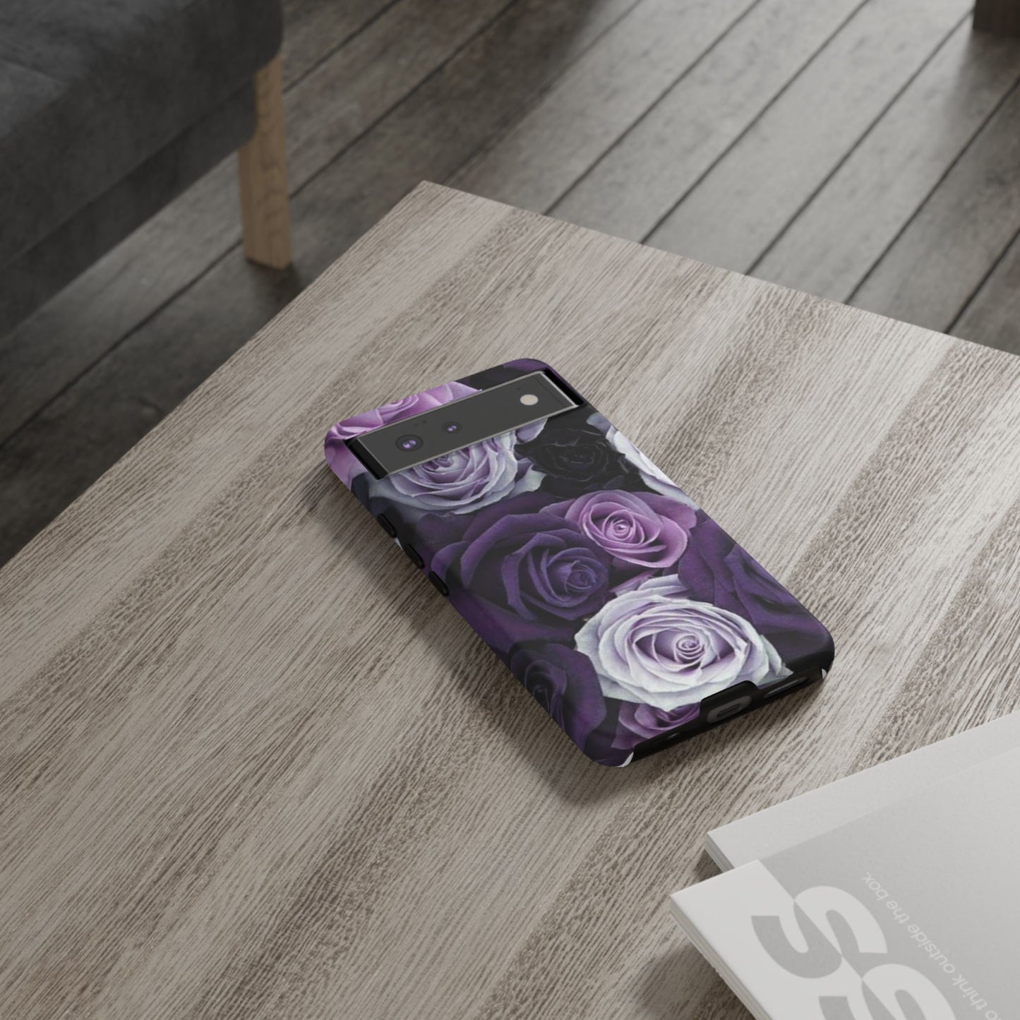 Purple Roses Tough Phone Case