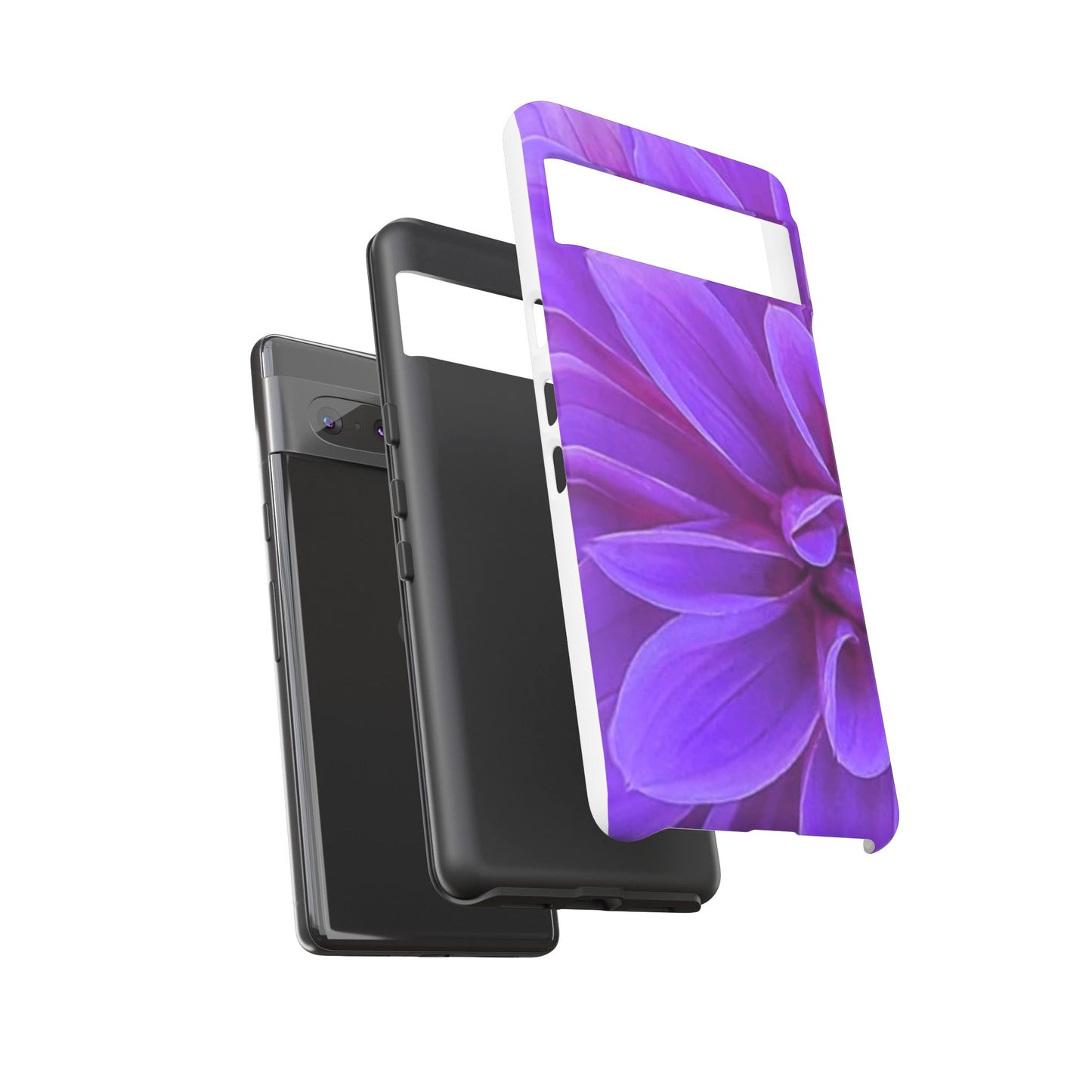 Purple Dahlia Tough Phone Case
