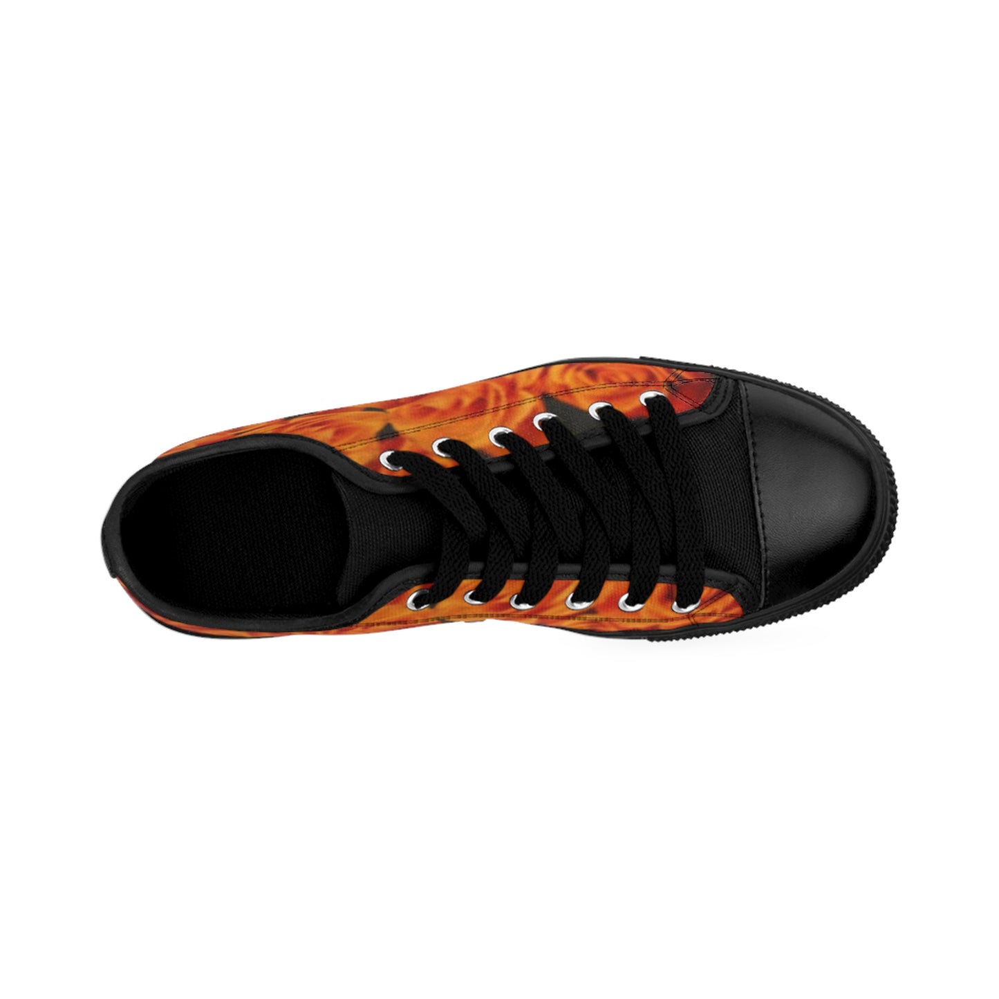 Orange Roses Sneakers