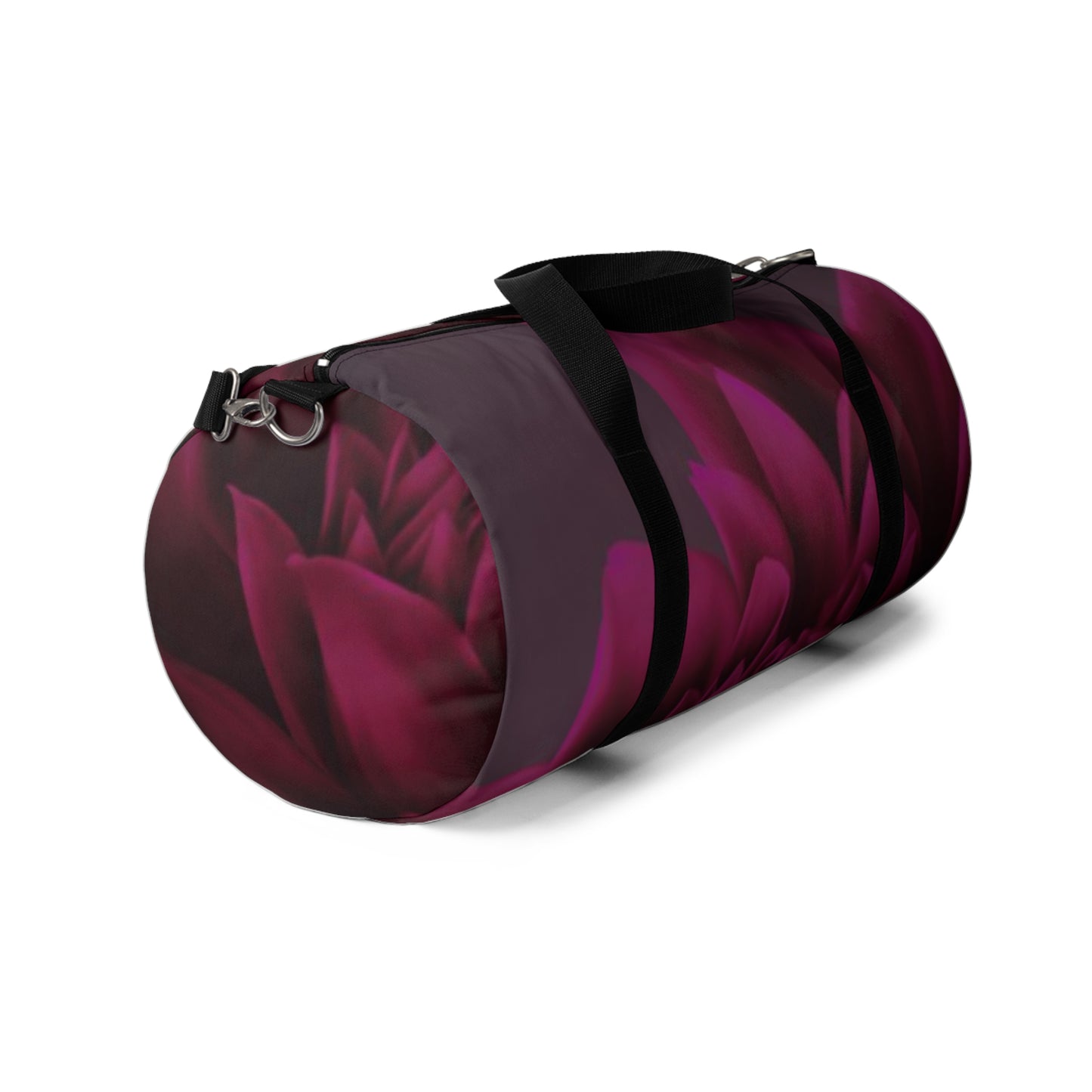 Magenta Dahlia Duffel Bag