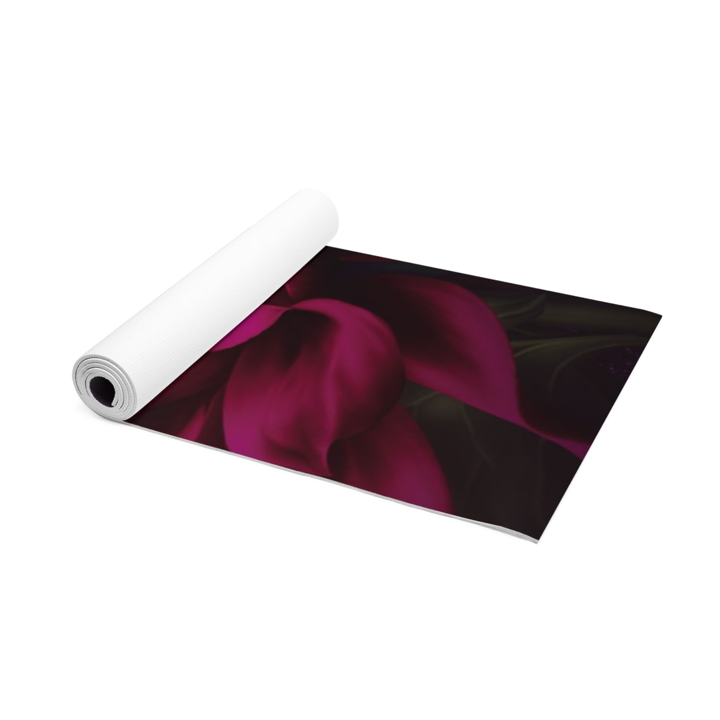 Magenta Dahlia Exercise Mat