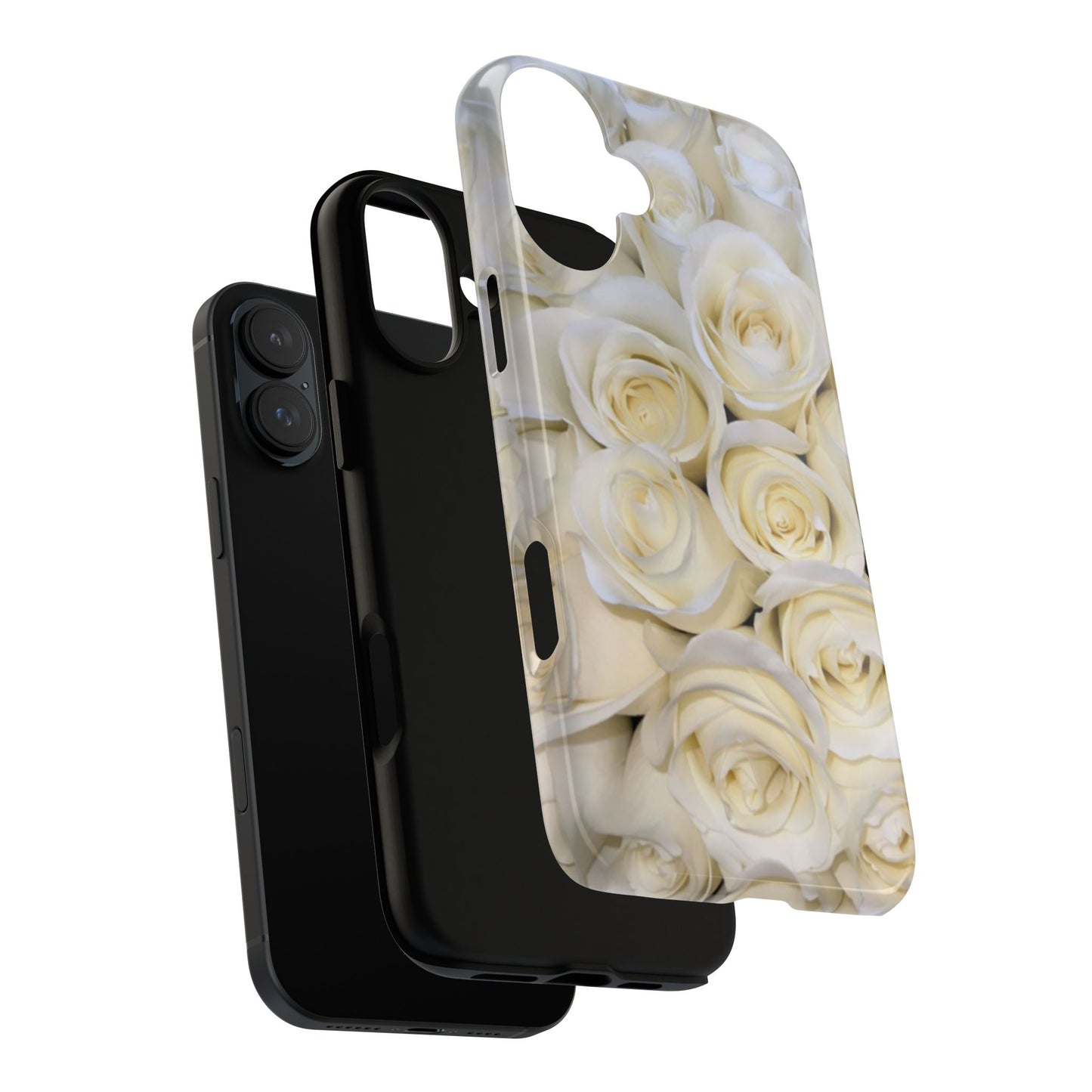 White Roses Tough Phone Case