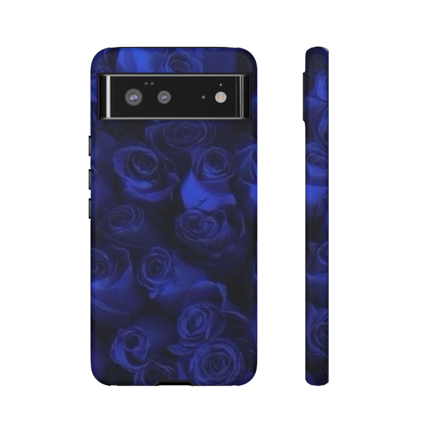 Dark Blue Roses Tough Phone Case