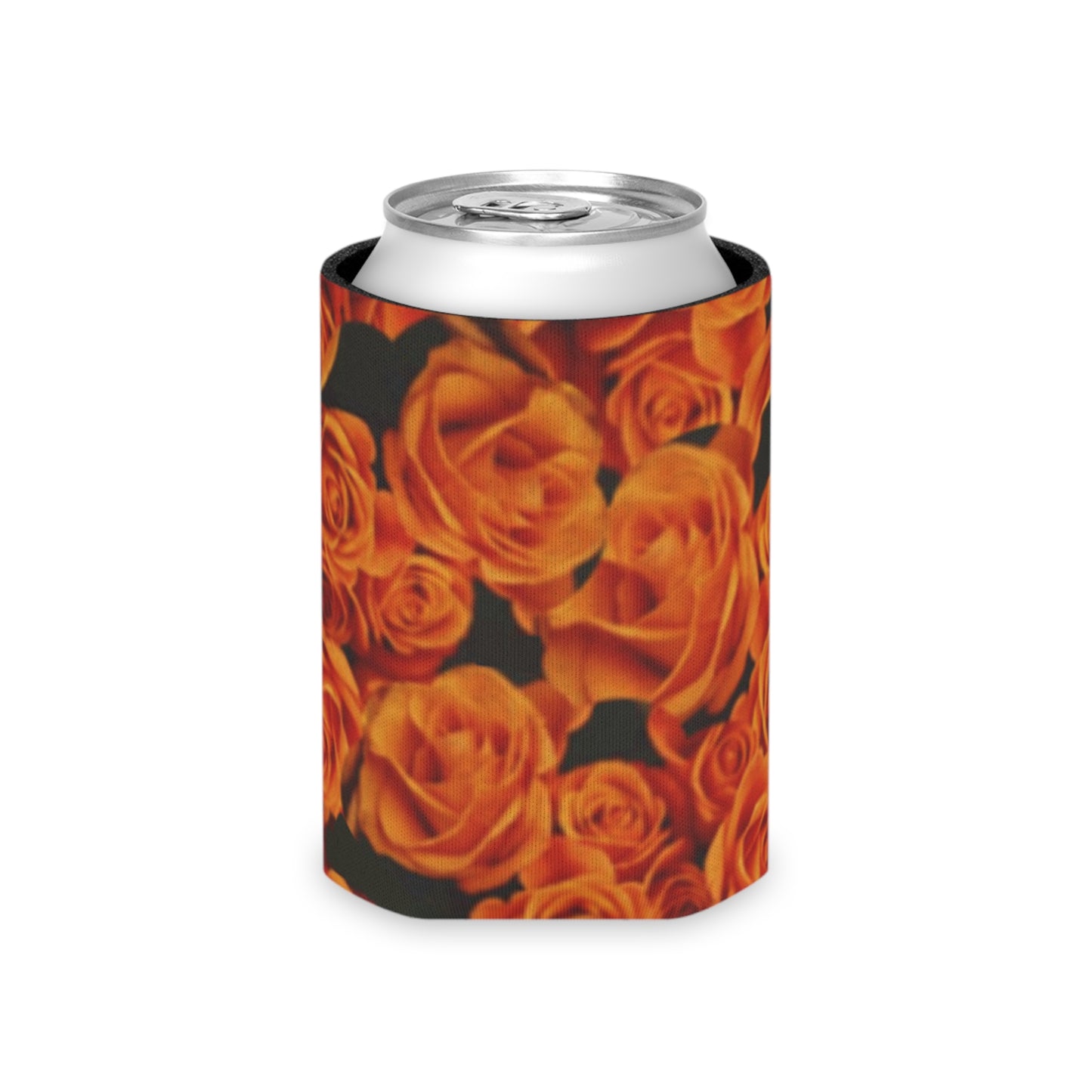 Orange Roses Can Cooler