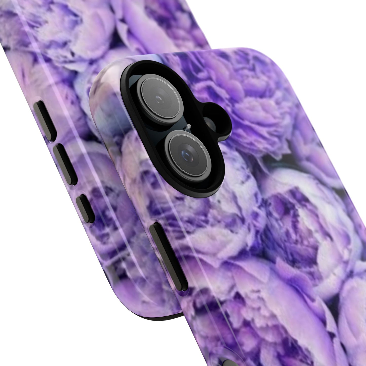 Purple Peony Tough Phone Case