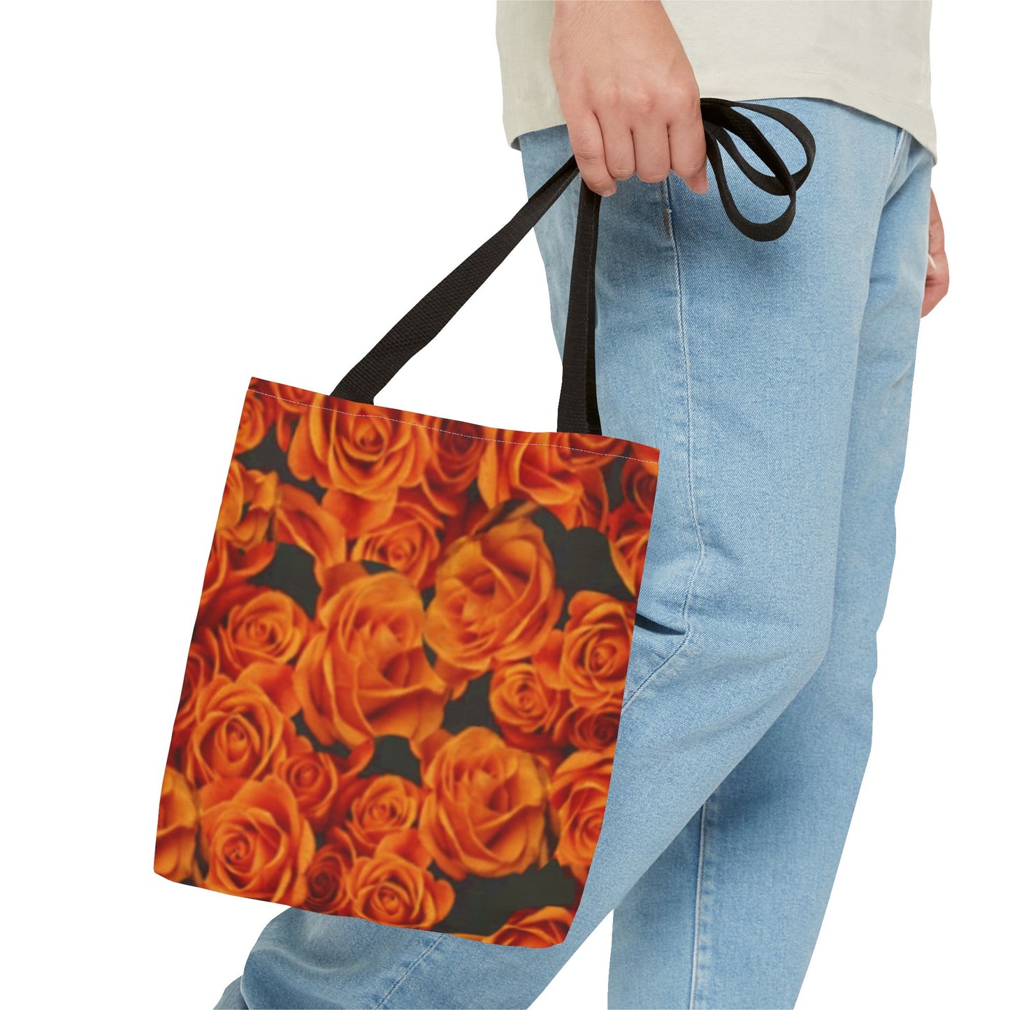 Orange Roses Tote Bag