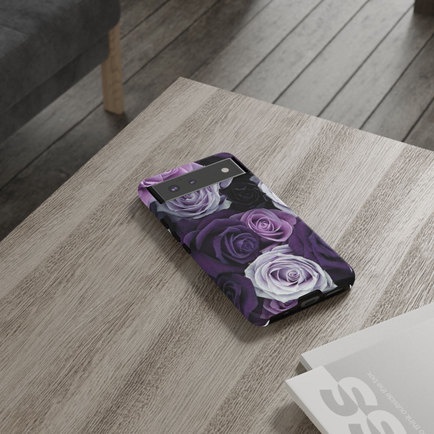Purple Roses Tough Phone Case