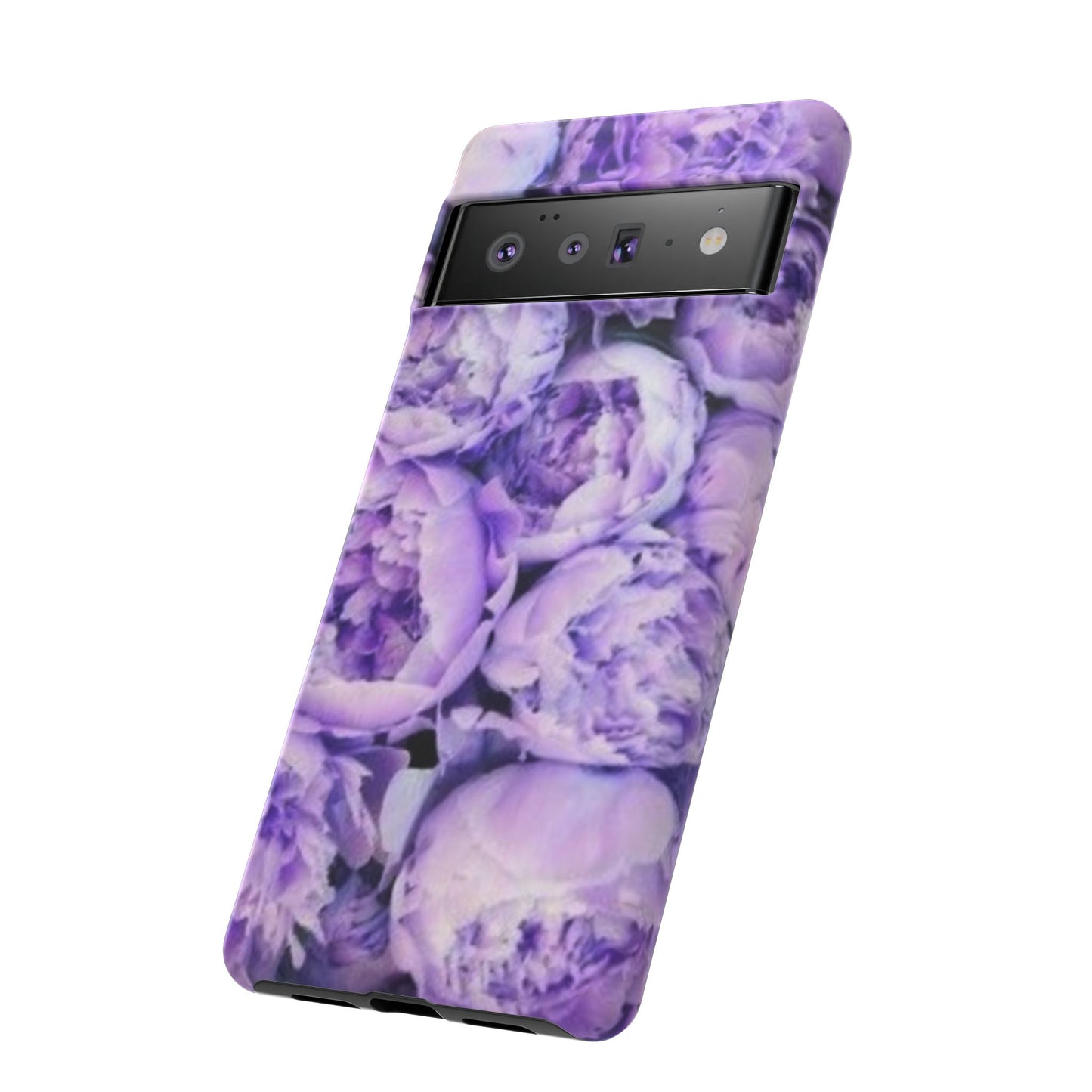 Purple Peony Tough Phone Case