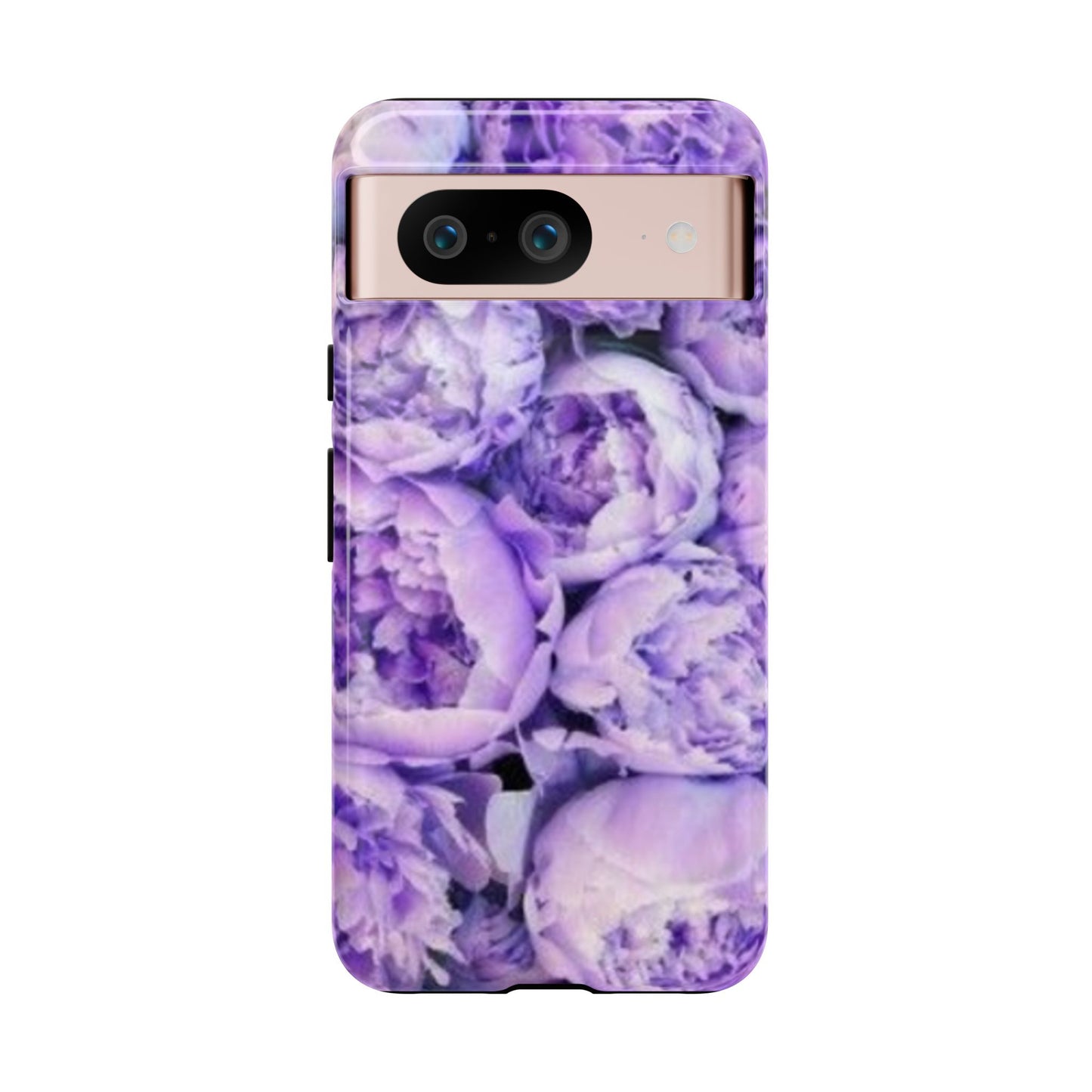 Purple Peony Tough Phone Case