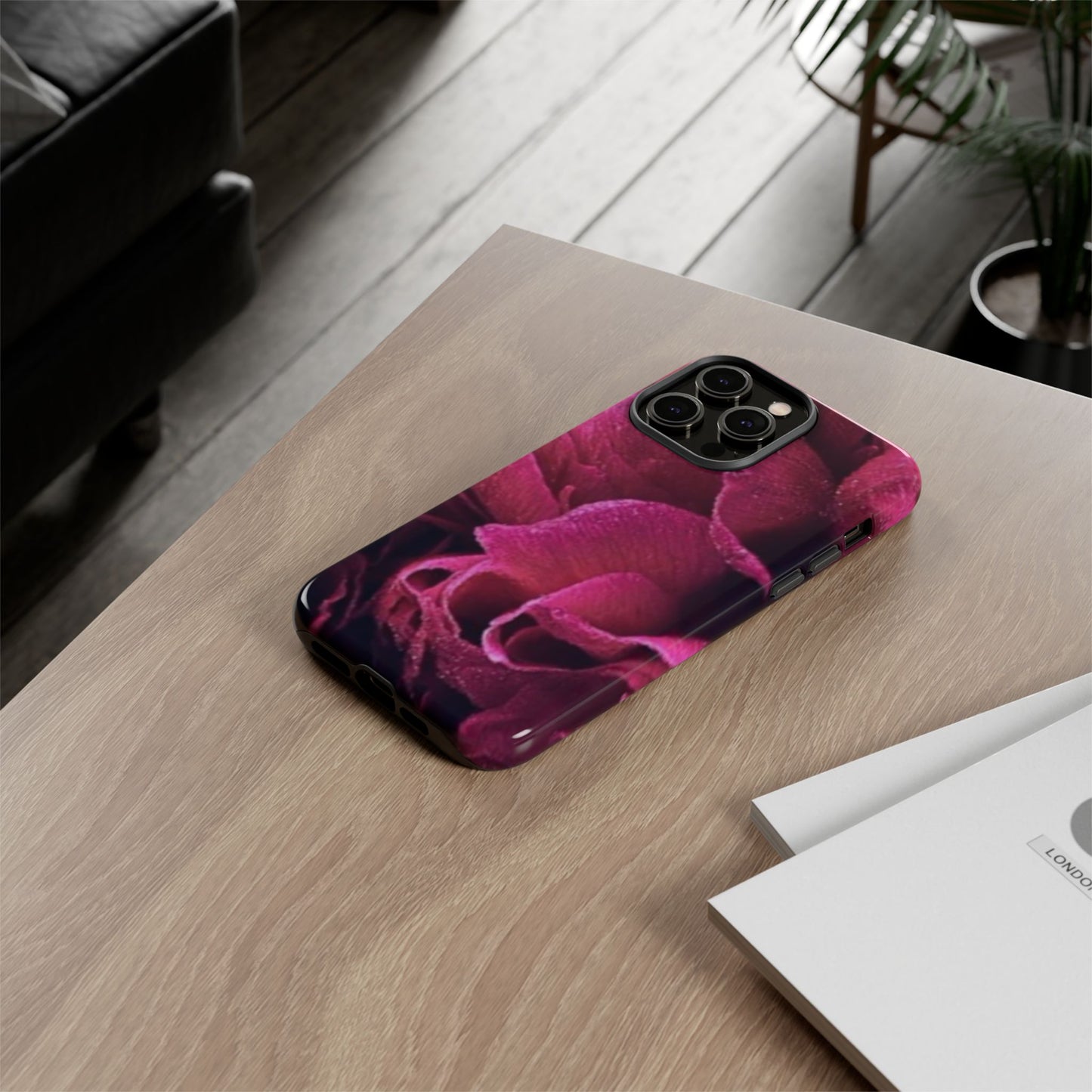Magenta Tough Phone Case