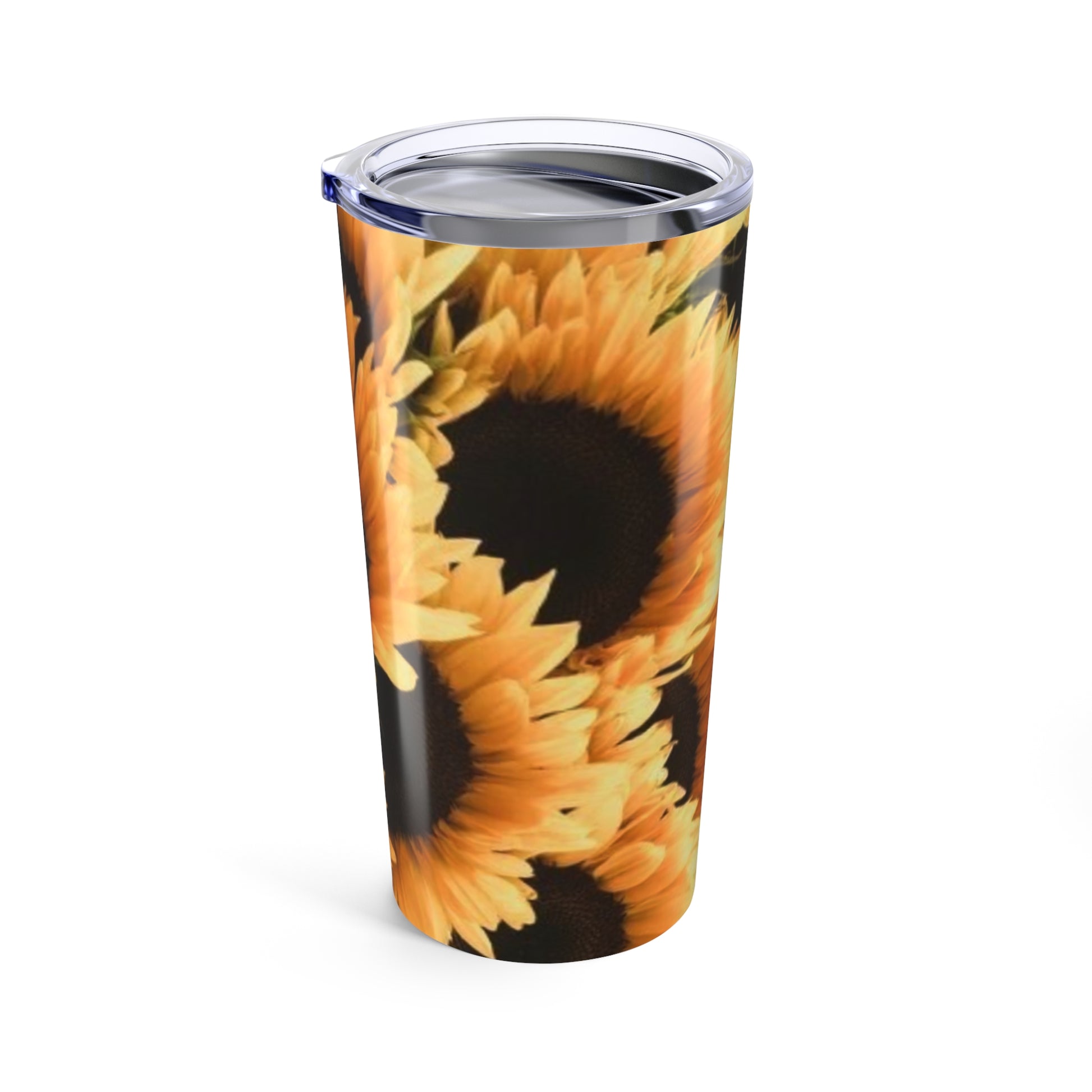 Stainless Steel Floral Tumbler 20 oz – Sunflower