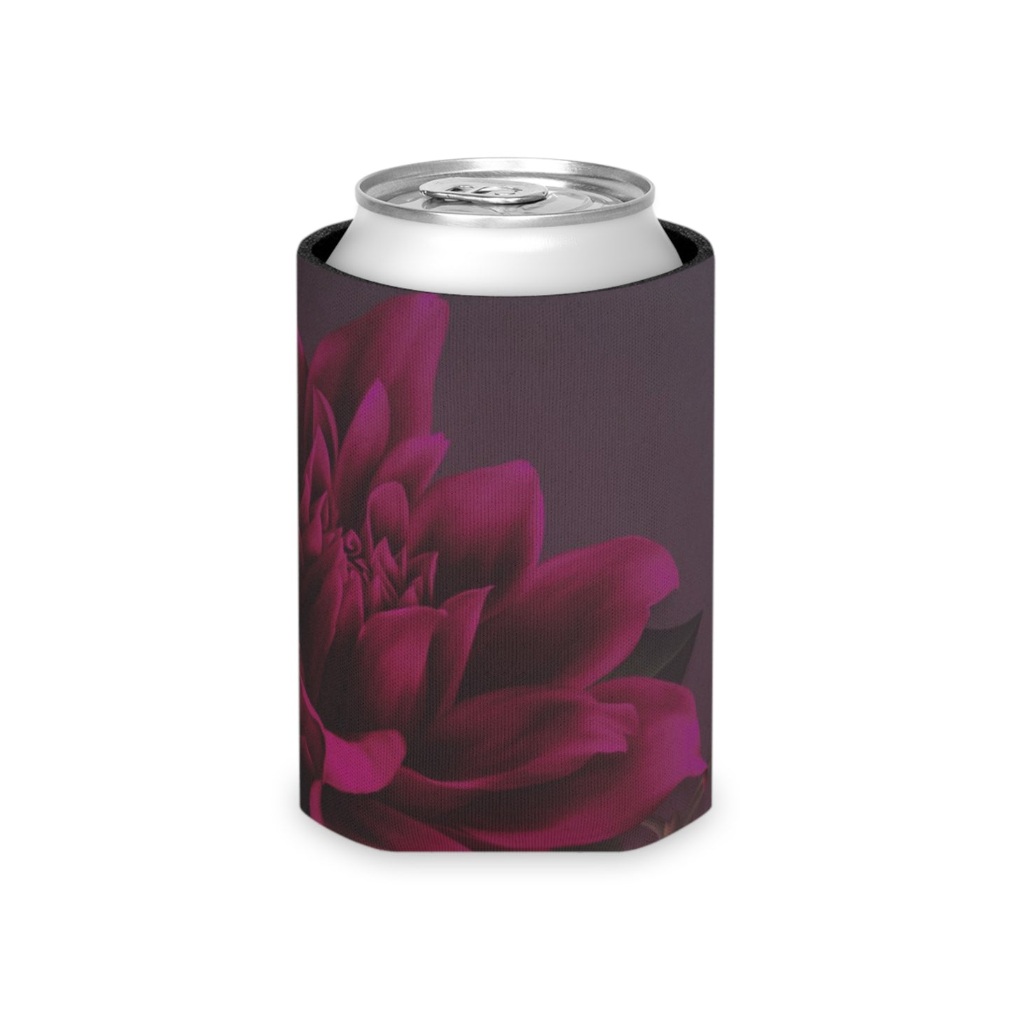 Magenta Dahlia Can Cooler