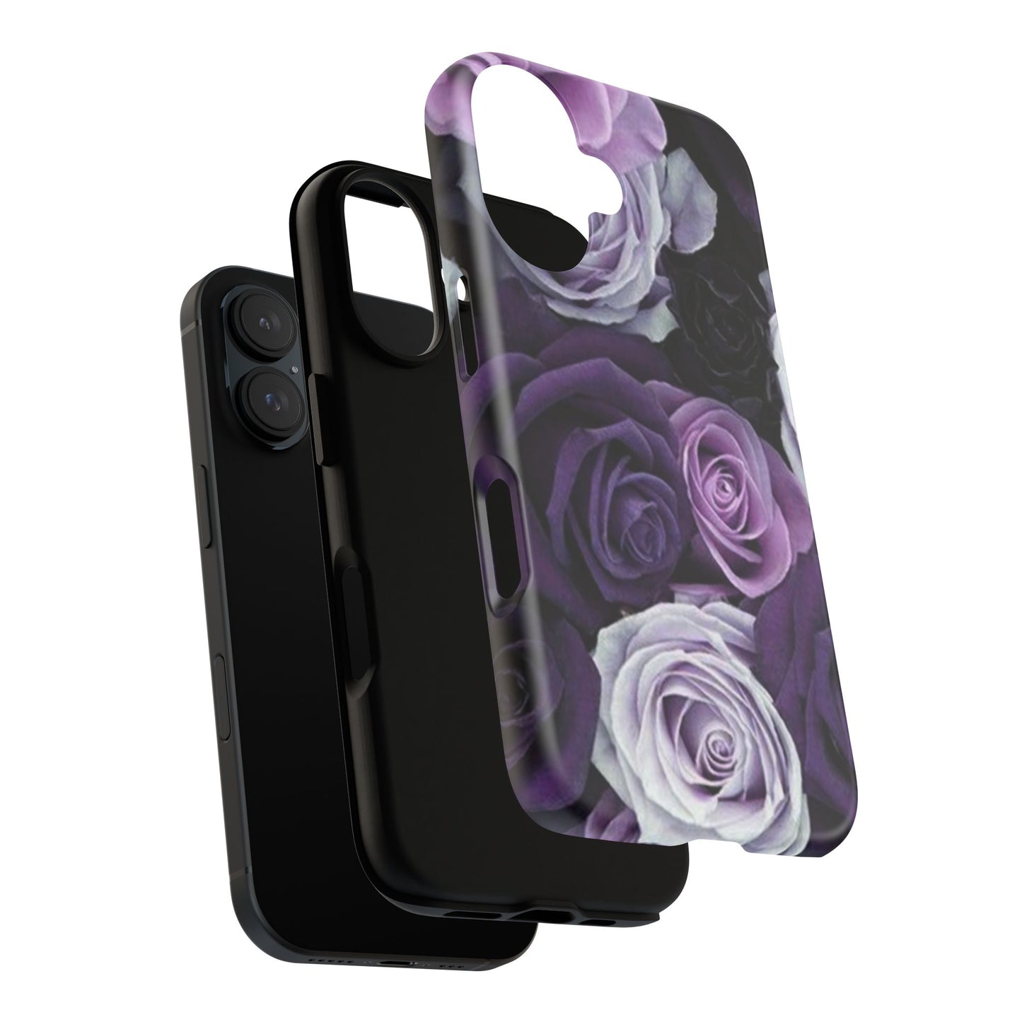 Purple Roses Tough Phone Case